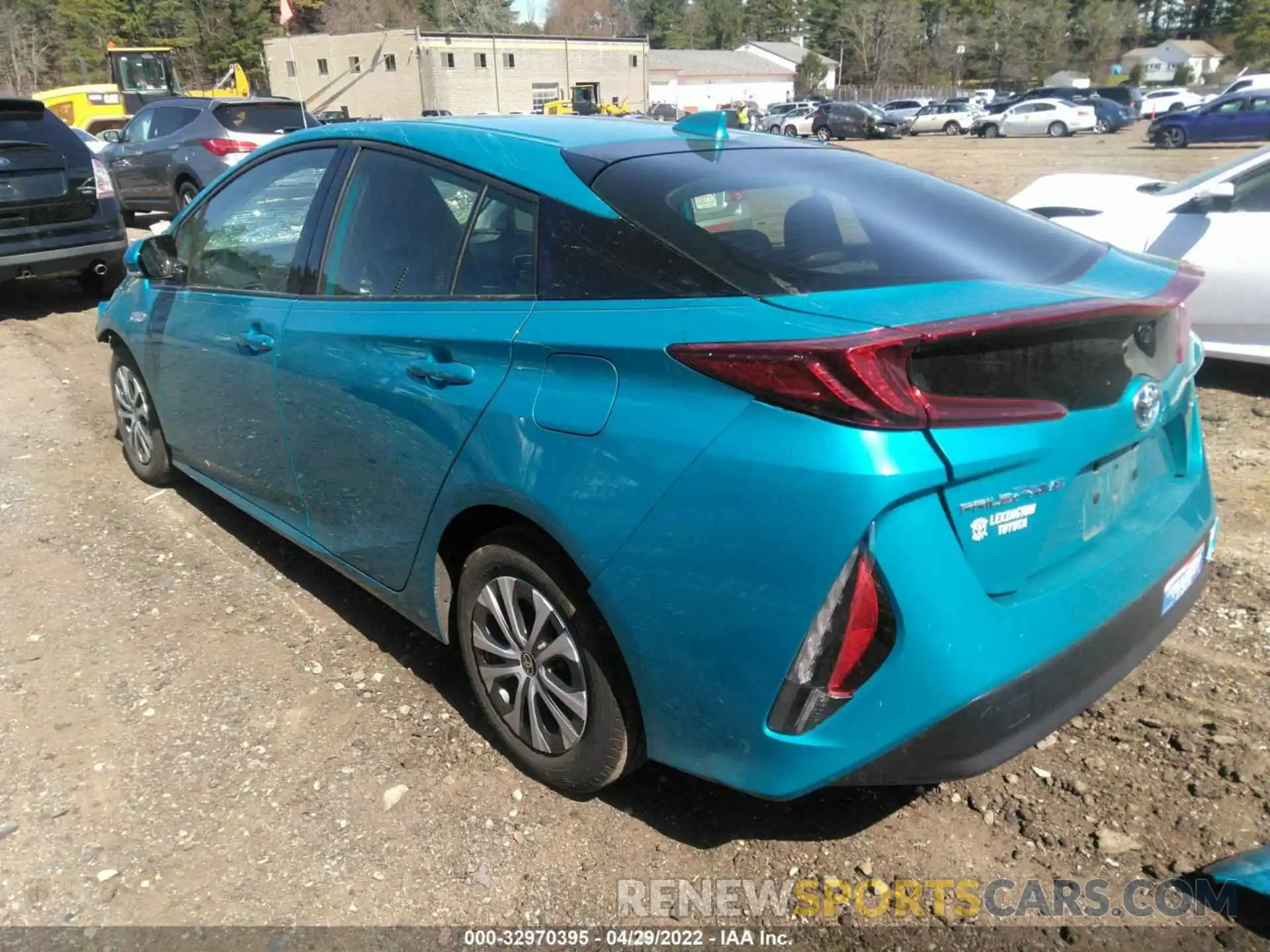 3 Photograph of a damaged car JTDKARFP2L3128371 TOYOTA PRIUS PRIME 2020