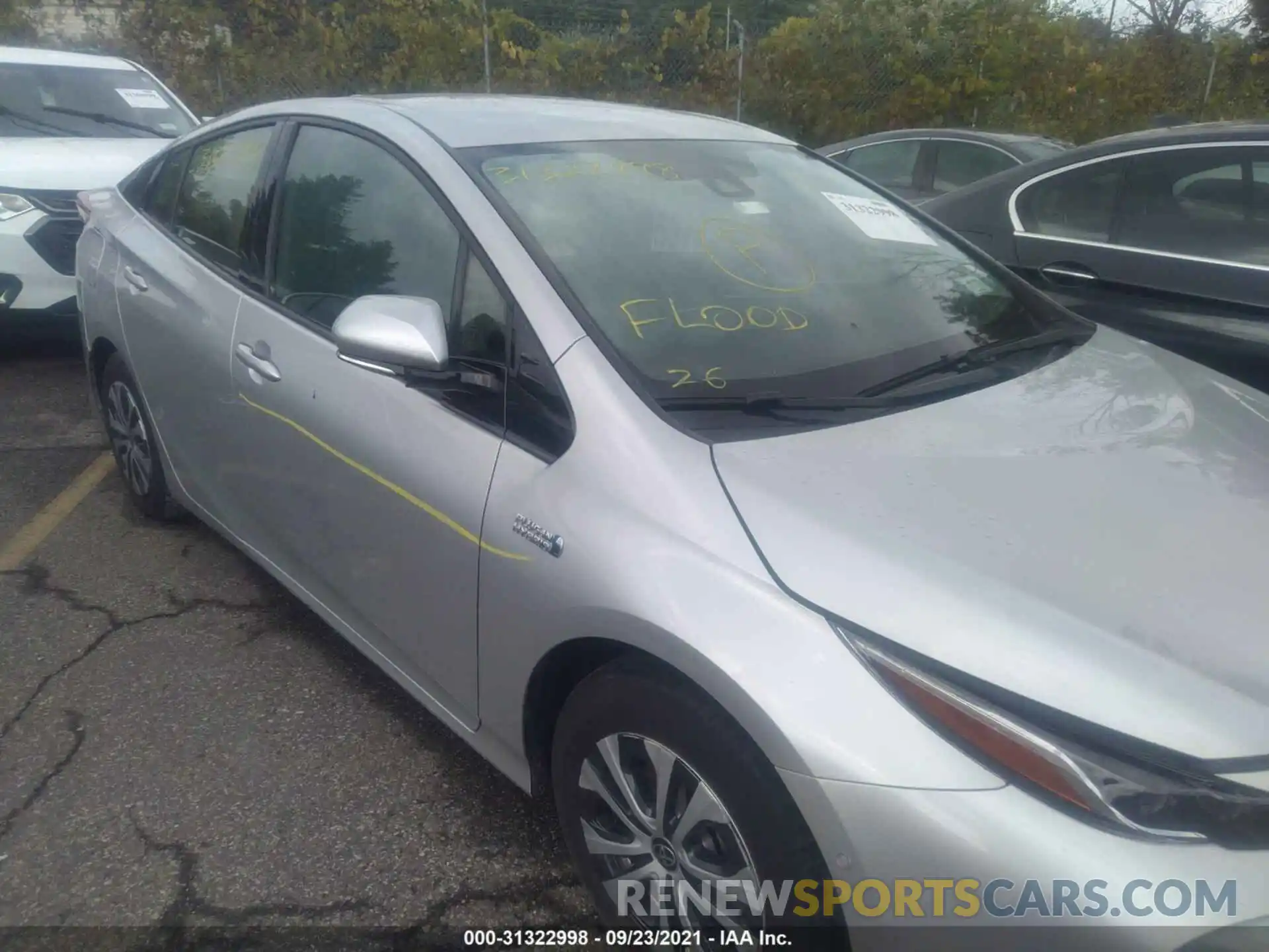 6 Photograph of a damaged car JTDKARFP2L3128659 TOYOTA PRIUS PRIME 2020