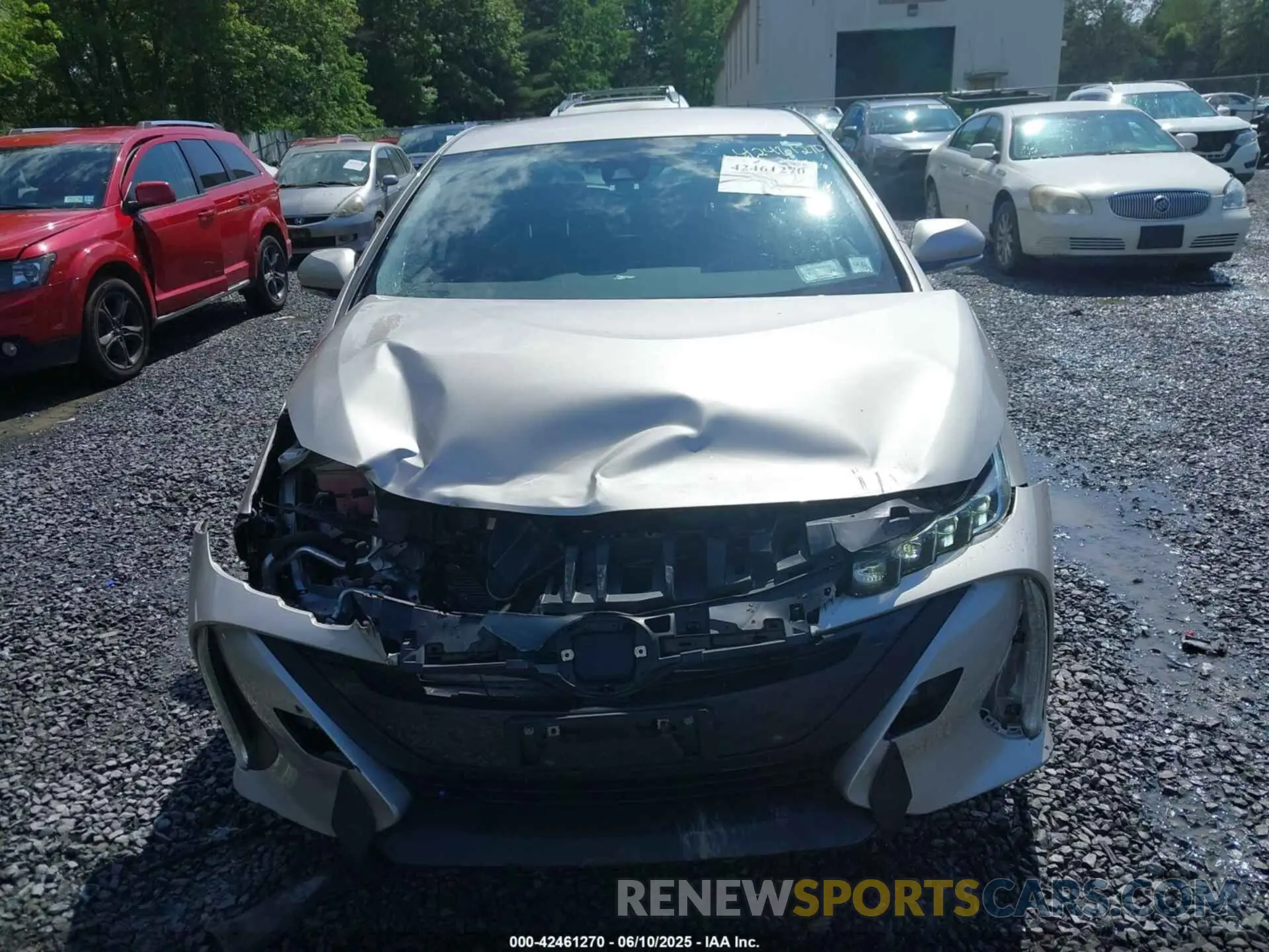 6 Photograph of a damaged car JTDKARFP2L3161189 TOYOTA PRIUS PRIME 2020