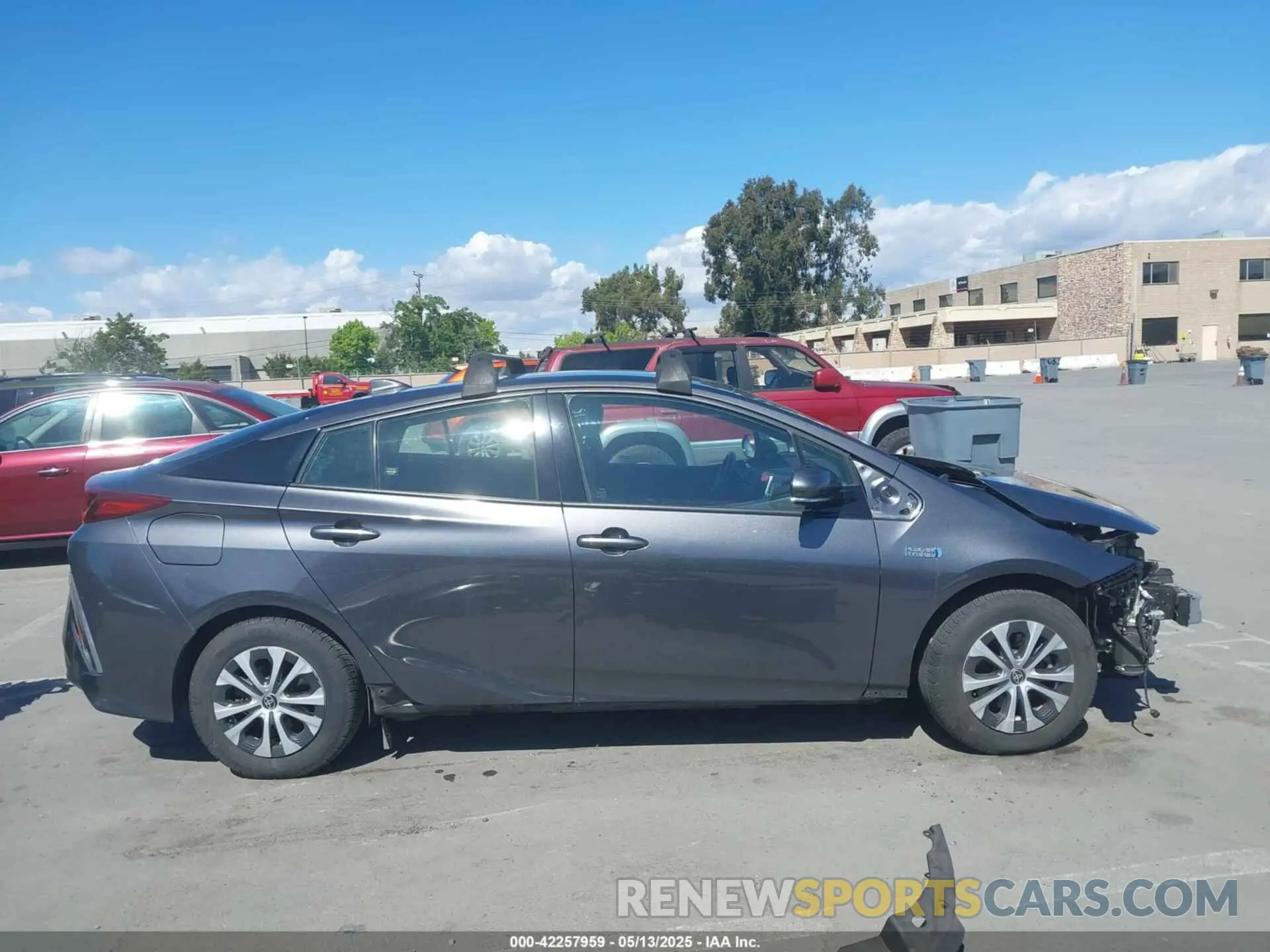 13 Photograph of a damaged car JTDKARFP3L3137824 TOYOTA PRIUS PRIME 2020