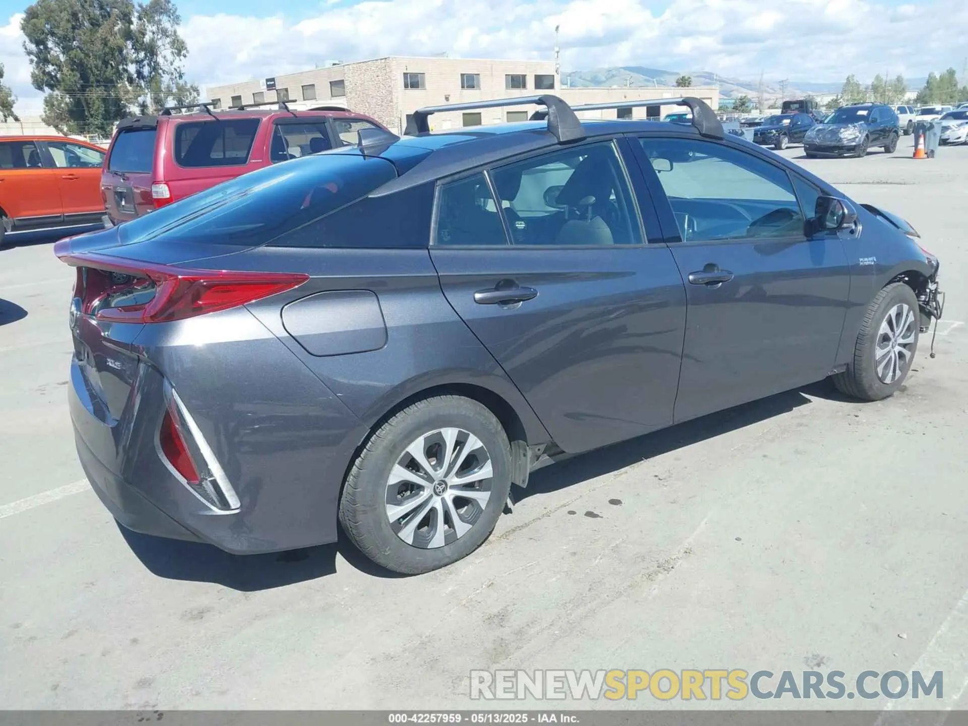 4 Photograph of a damaged car JTDKARFP3L3137824 TOYOTA PRIUS PRIME 2020