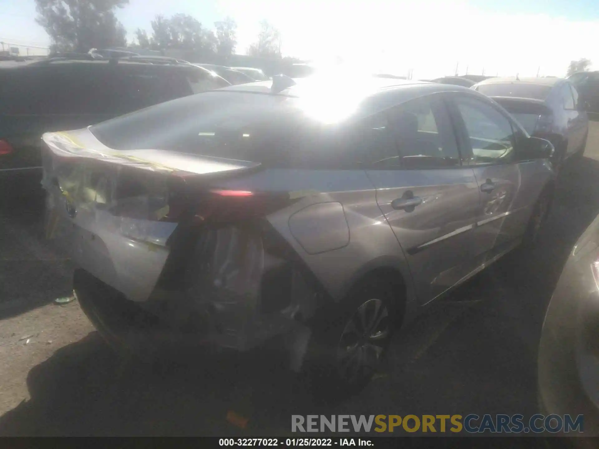 4 Photograph of a damaged car JTDKARFP3L3145907 TOYOTA PRIUS PRIME 2020