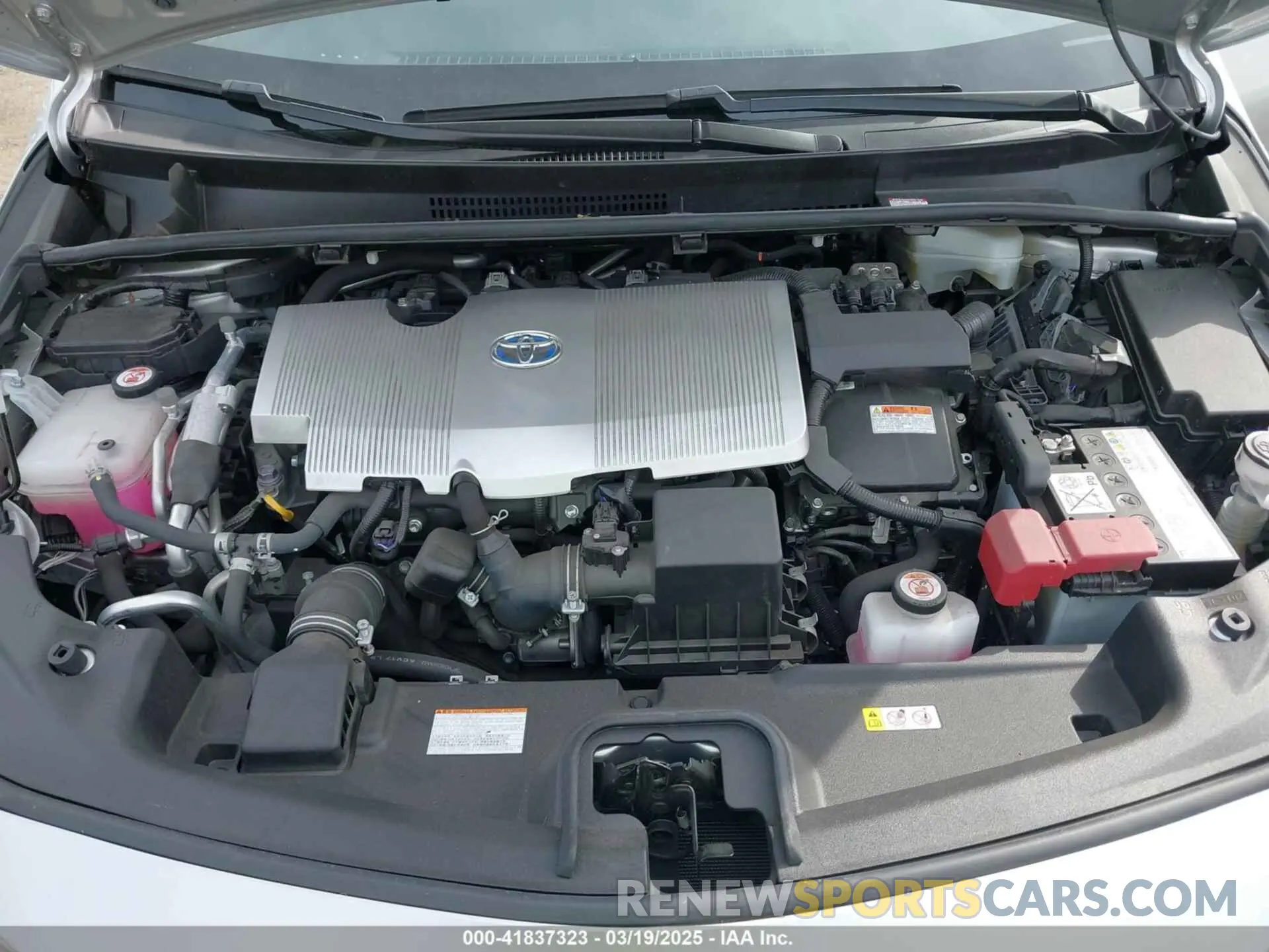 10 Photograph of a damaged car JTDKARFP3L3148922 TOYOTA PRIUS PRIME 2020