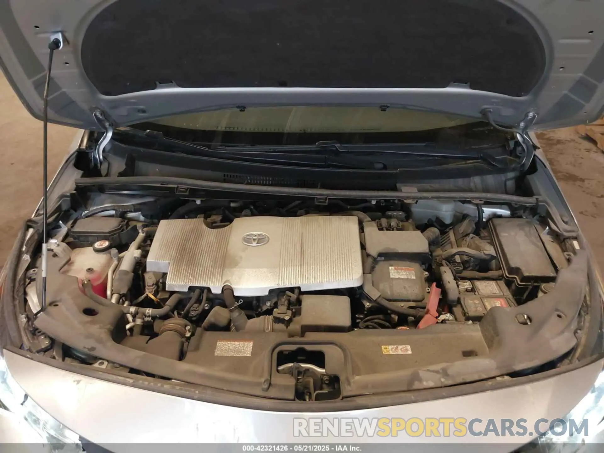 10 Photograph of a damaged car JTDKARFP3L3150458 TOYOTA PRIUS PRIME 2020