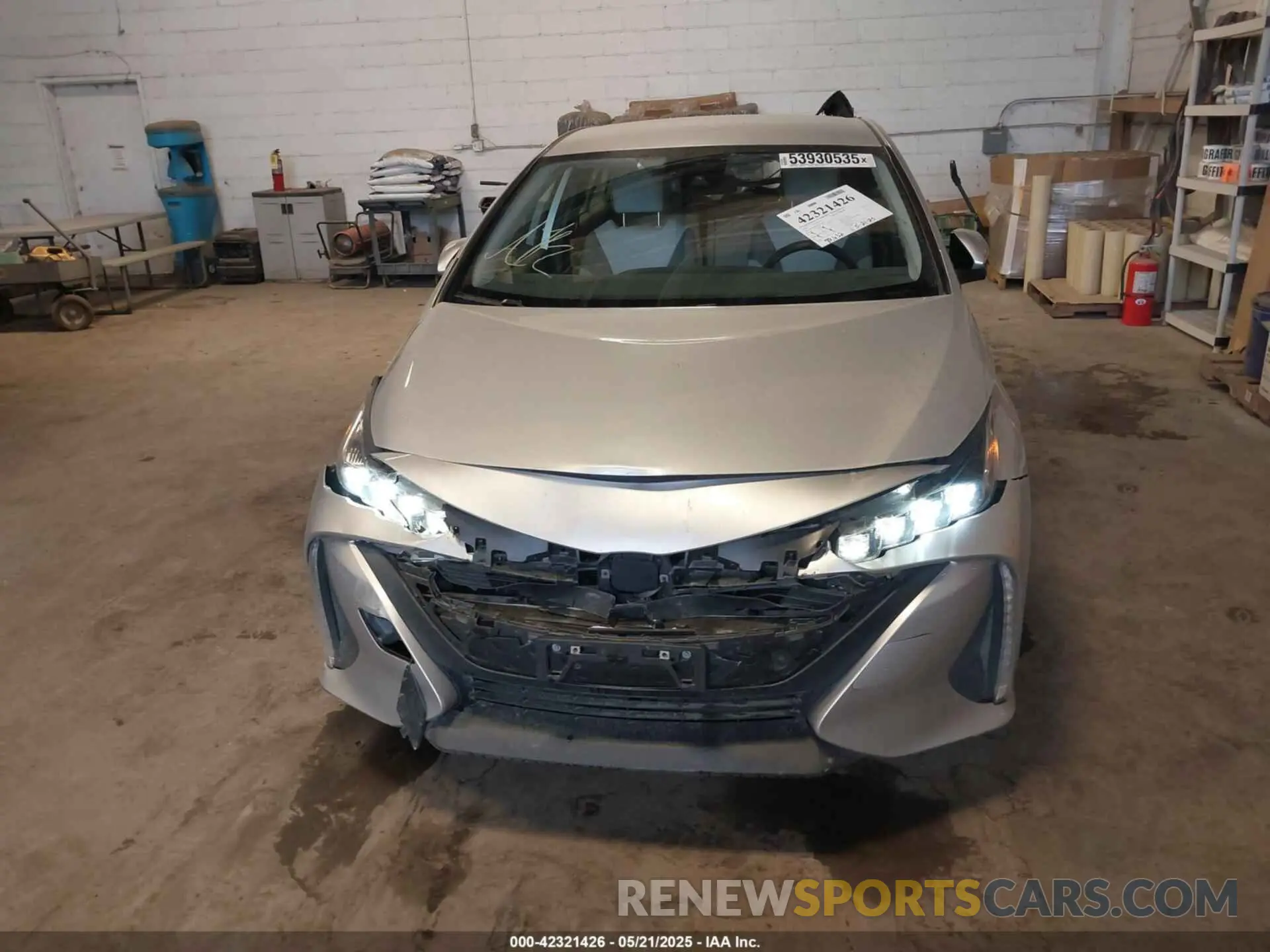 12 Photograph of a damaged car JTDKARFP3L3150458 TOYOTA PRIUS PRIME 2020
