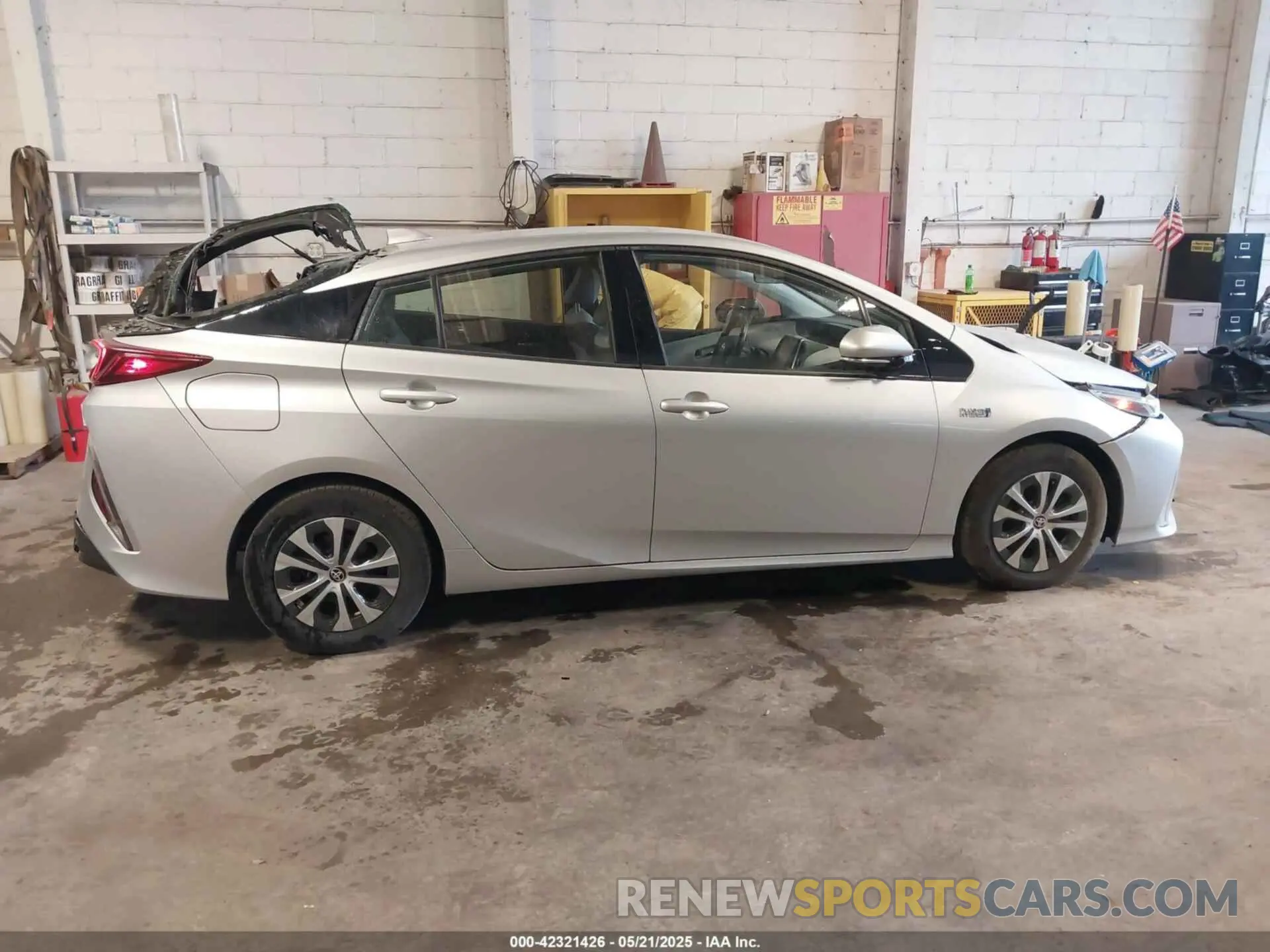 13 Photograph of a damaged car JTDKARFP3L3150458 TOYOTA PRIUS PRIME 2020