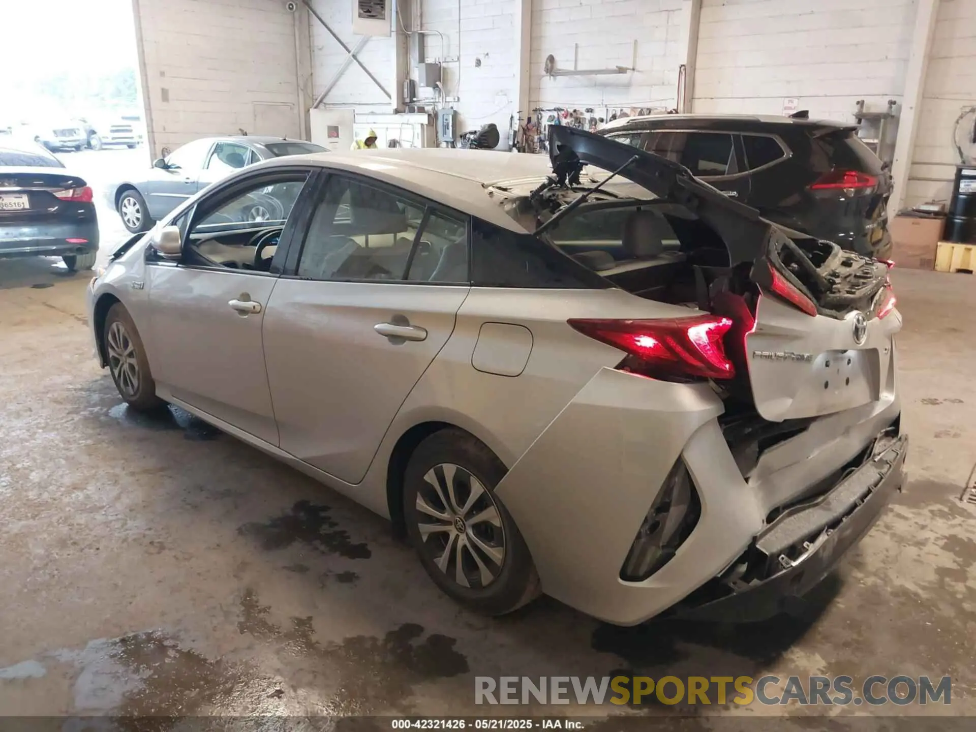 3 Photograph of a damaged car JTDKARFP3L3150458 TOYOTA PRIUS PRIME 2020