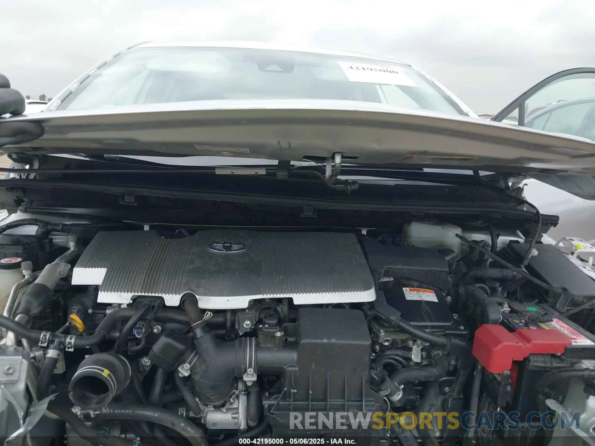 10 Photograph of a damaged car JTDKARFP3L3153442 TOYOTA PRIUS PRIME 2020