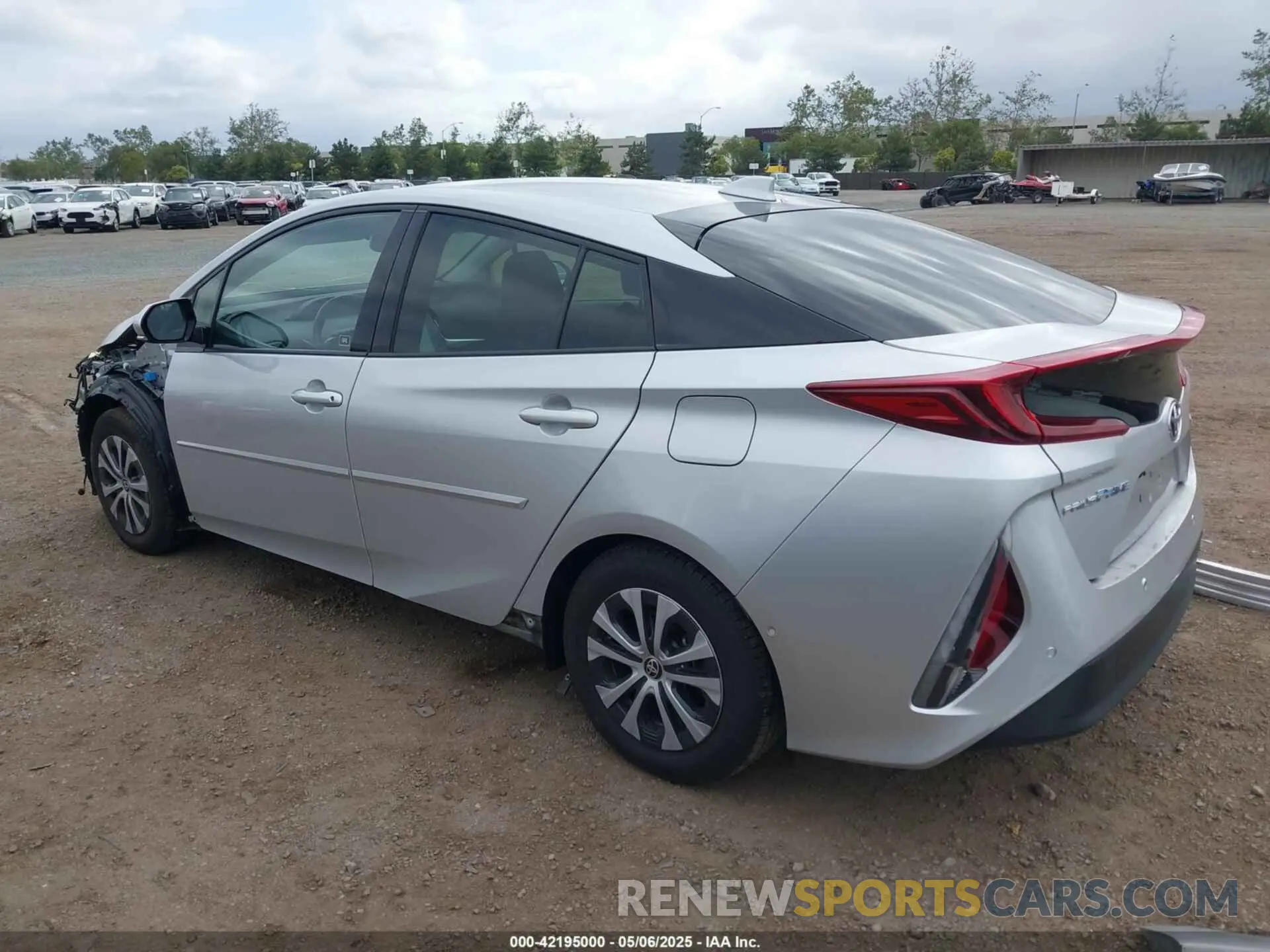 3 Photograph of a damaged car JTDKARFP3L3153442 TOYOTA PRIUS PRIME 2020