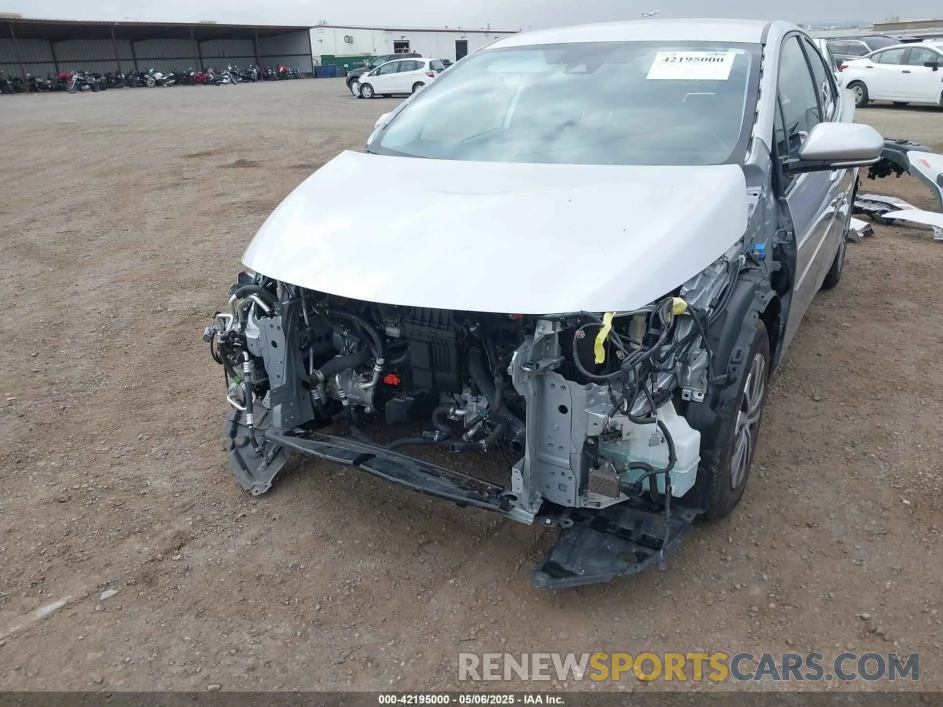 6 Photograph of a damaged car JTDKARFP3L3153442 TOYOTA PRIUS PRIME 2020