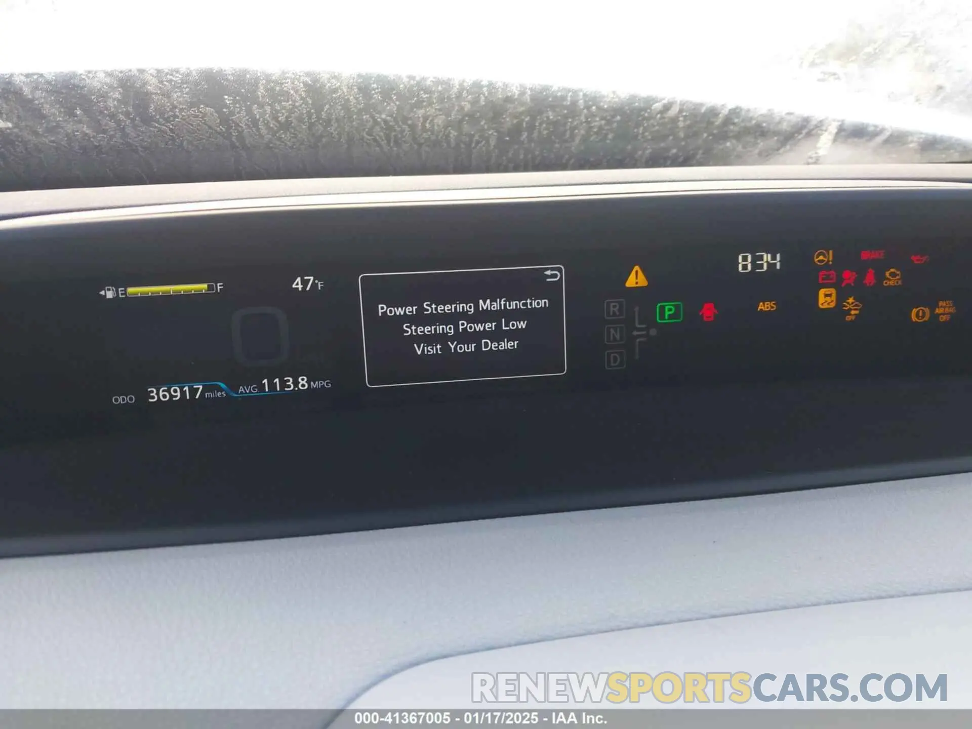 7 Photograph of a damaged car JTDKARFP3L3163226 TOYOTA PRIUS PRIME 2020
