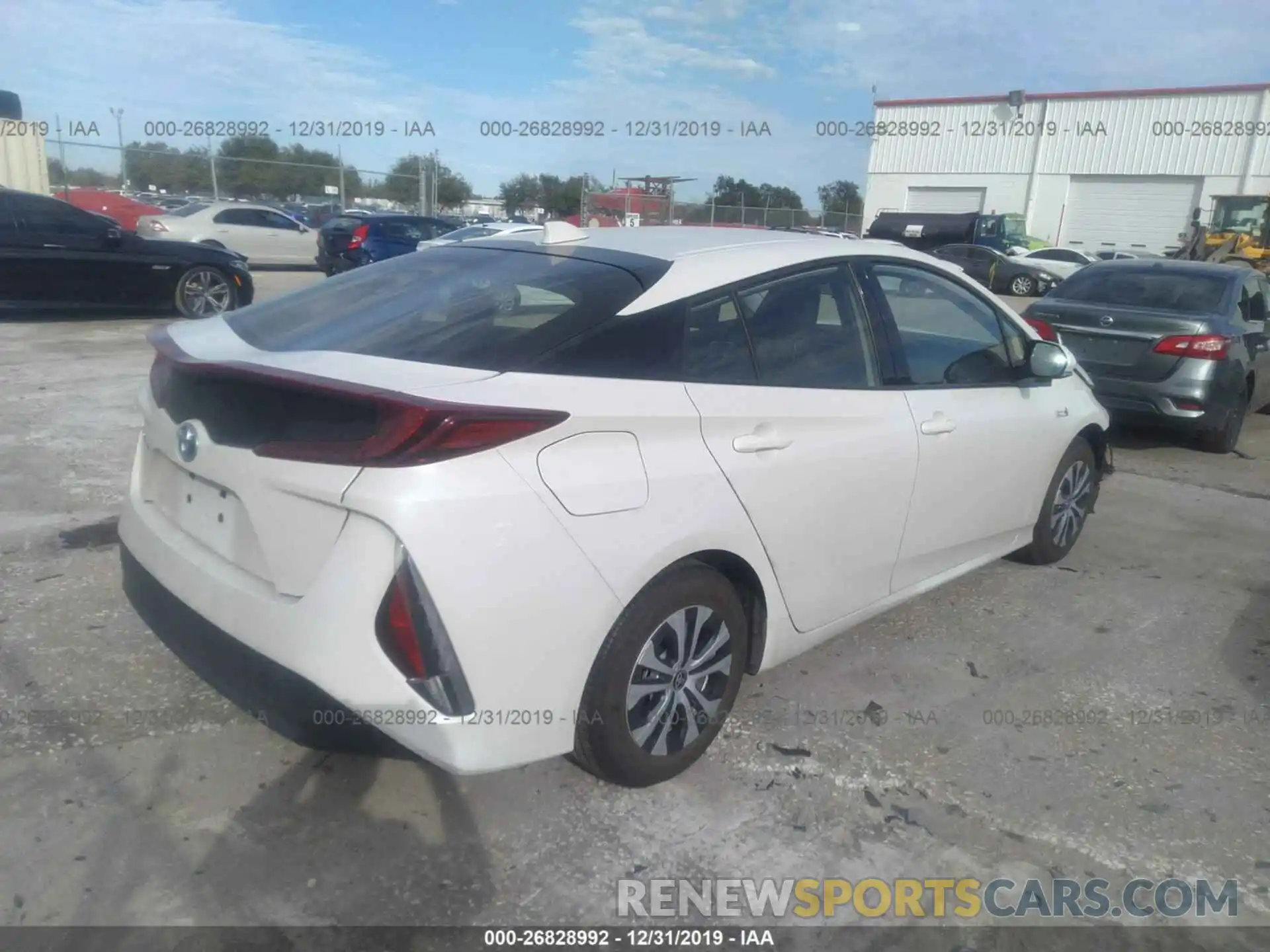 4 Photograph of a damaged car JTDKARFP4L3121681 TOYOTA PRIUS PRIME 2020