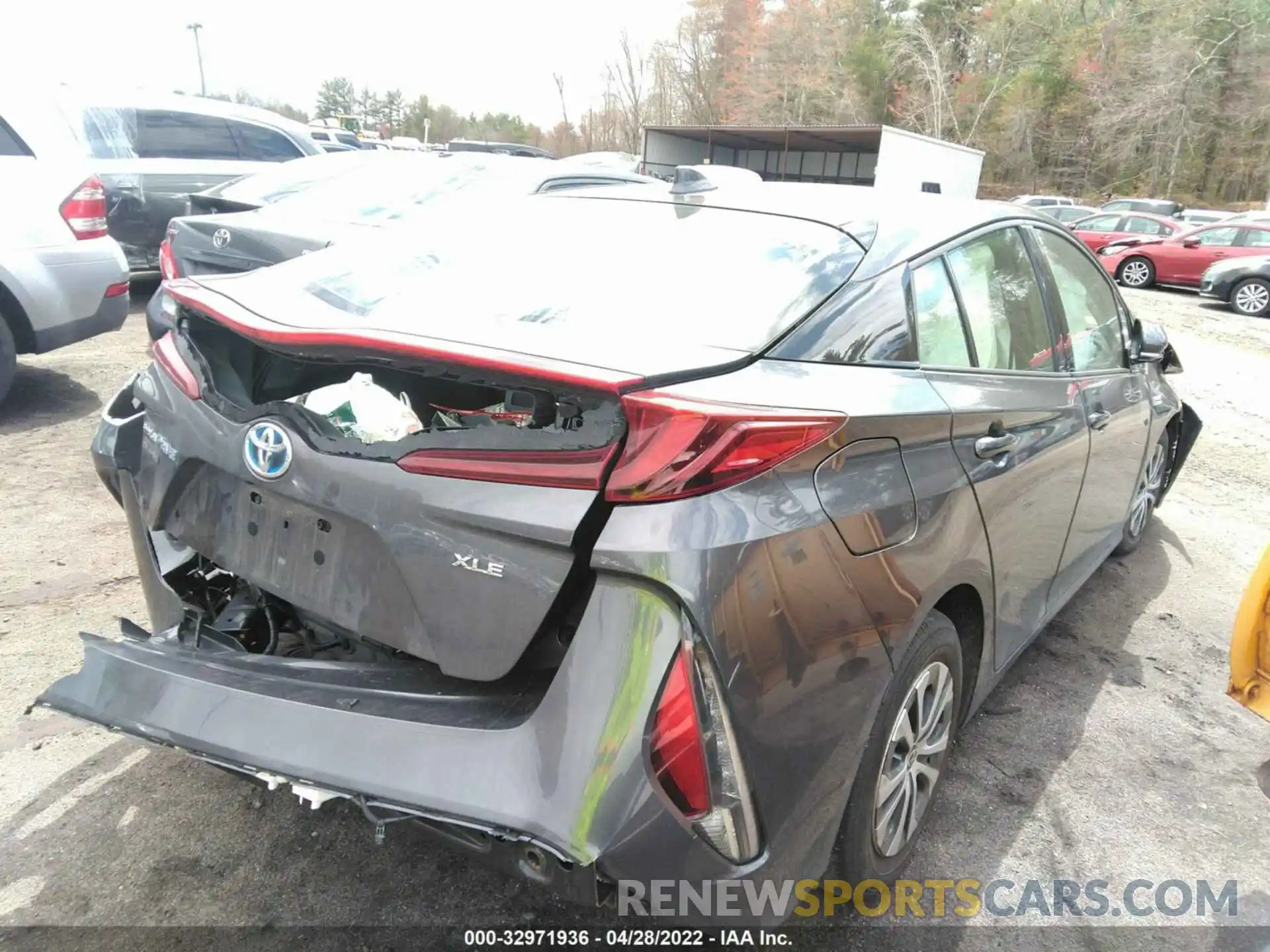 4 Photograph of a damaged car JTDKARFP4L3140814 TOYOTA PRIUS PRIME 2020