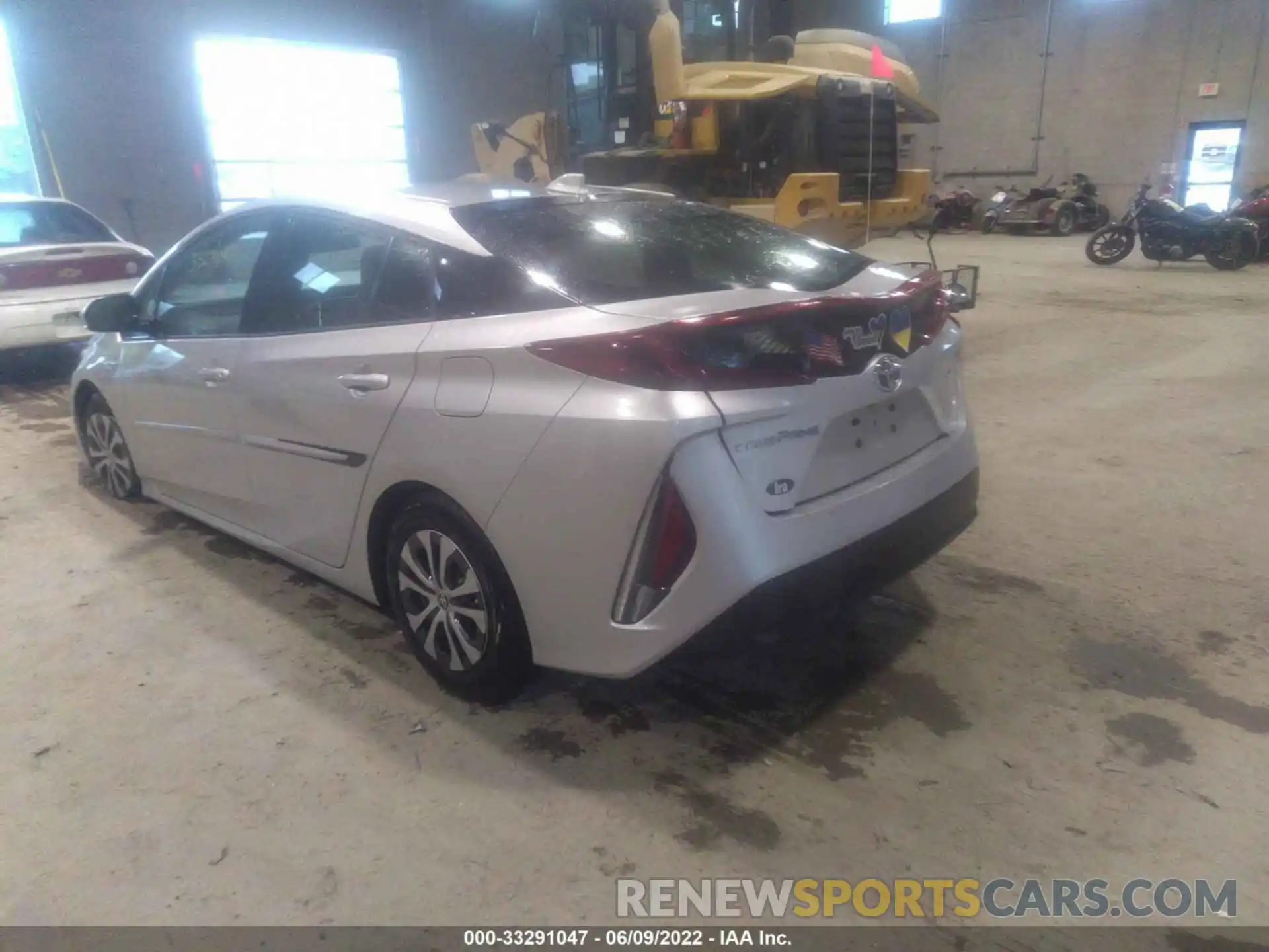 3 Photograph of a damaged car JTDKARFP4L3149027 TOYOTA PRIUS PRIME 2020