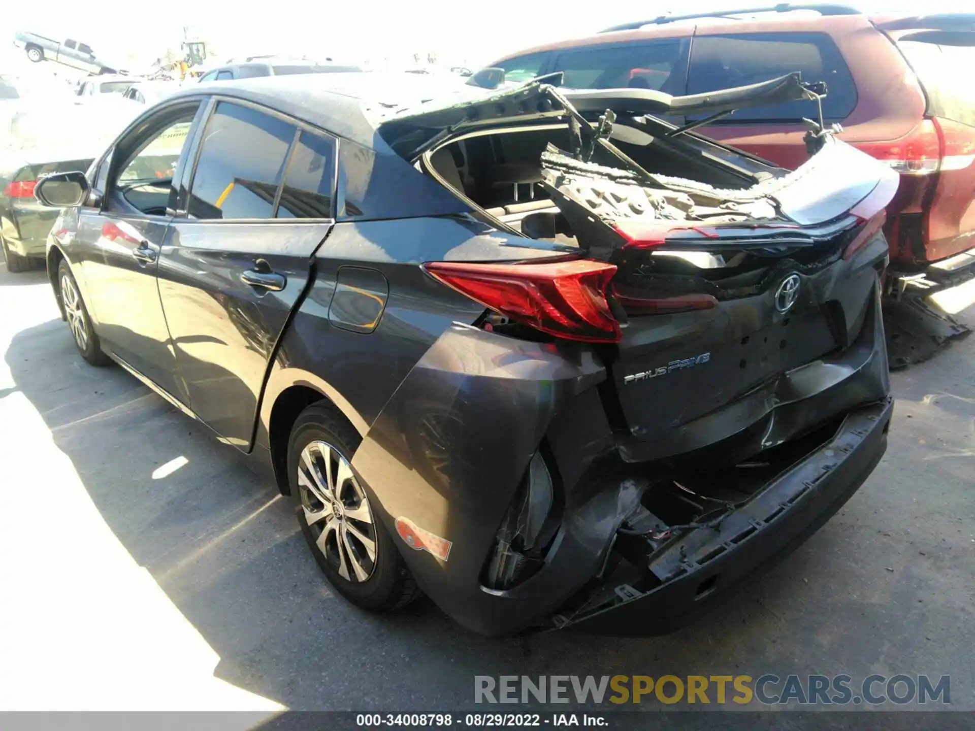 3 Photograph of a damaged car JTDKARFP4L3150310 TOYOTA PRIUS PRIME 2020