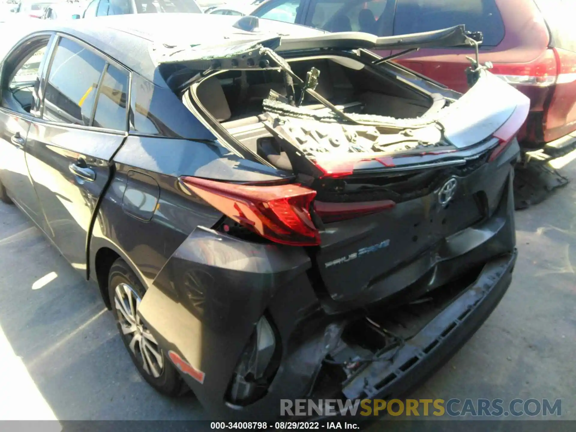 6 Photograph of a damaged car JTDKARFP4L3150310 TOYOTA PRIUS PRIME 2020