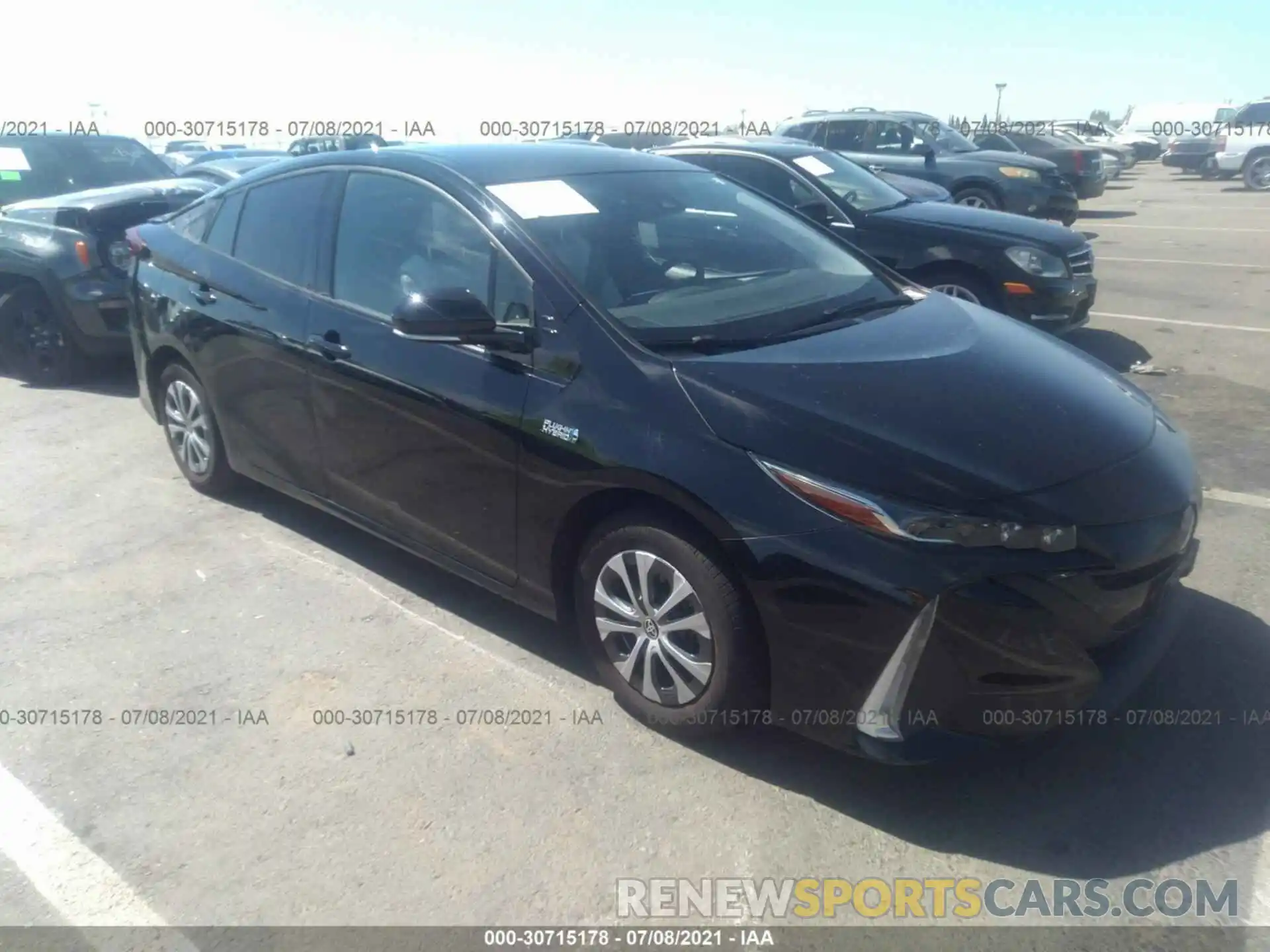 1 Photograph of a damaged car JTDKARFP4L3150792 TOYOTA PRIUS PRIME 2020