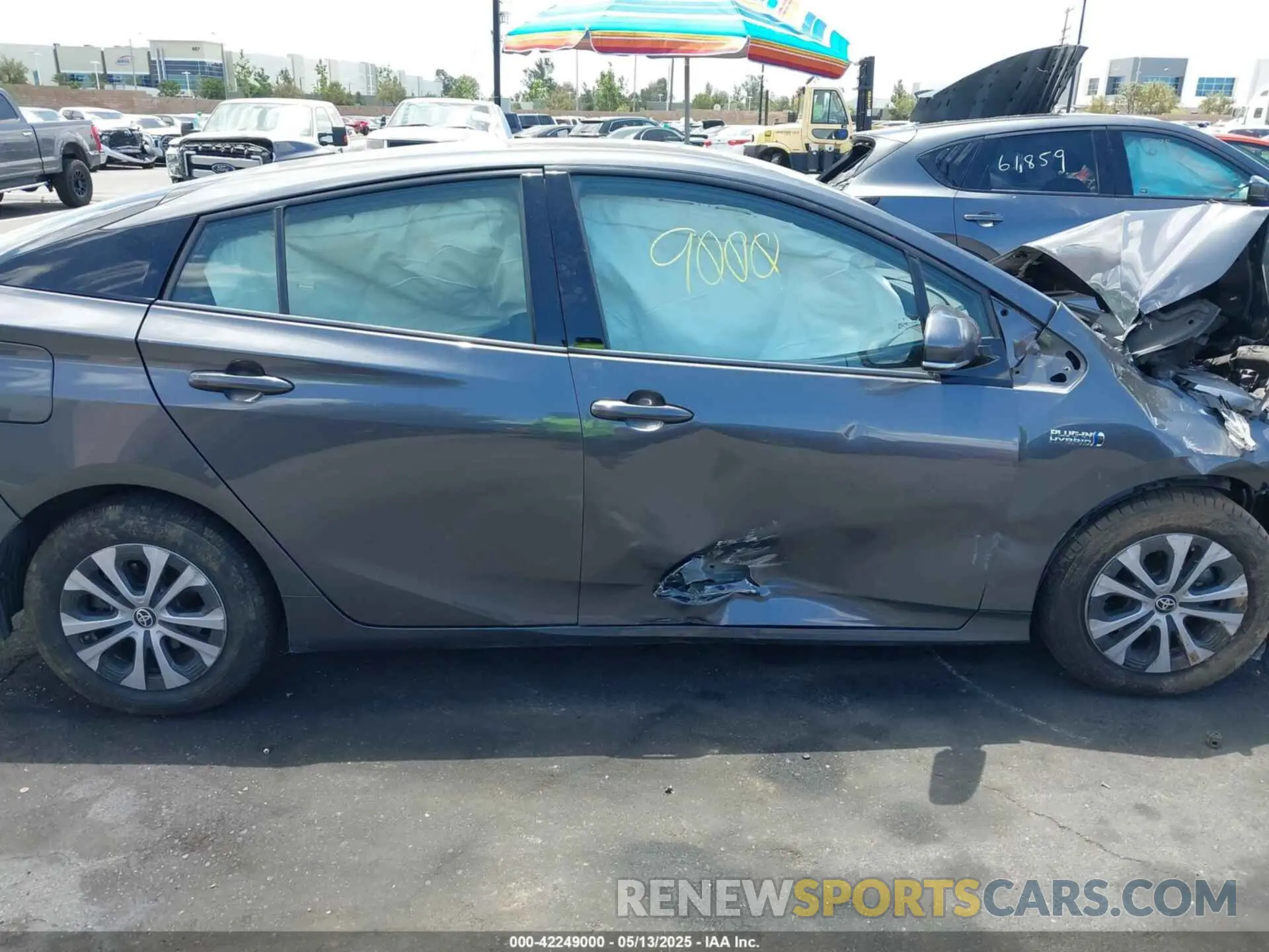 14 Photograph of a damaged car JTDKARFP5L3134696 TOYOTA PRIUS PRIME 2020