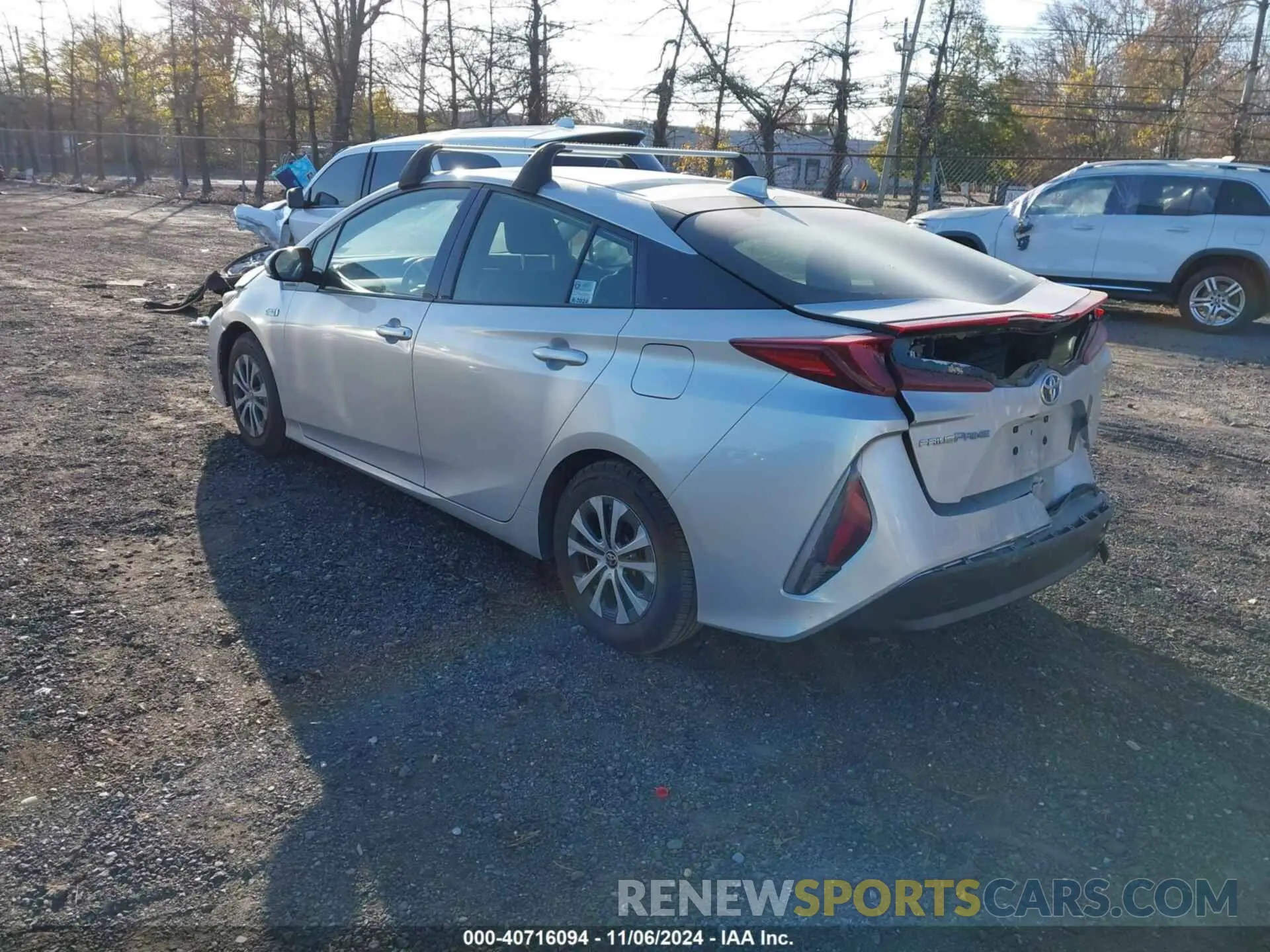 3 Photograph of a damaged car JTDKARFP5L3138201 TOYOTA PRIUS PRIME 2020