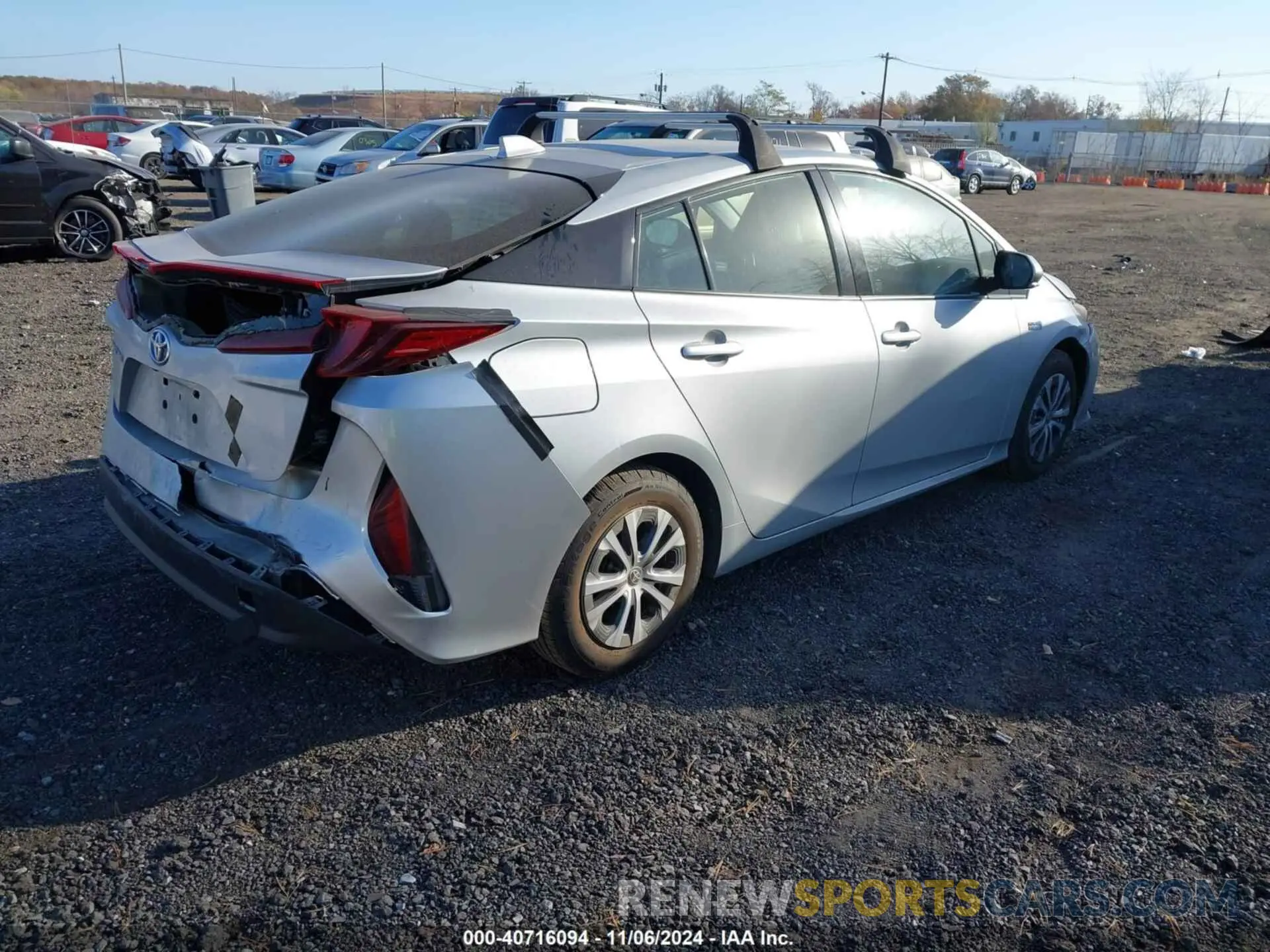 4 Photograph of a damaged car JTDKARFP5L3138201 TOYOTA PRIUS PRIME 2020