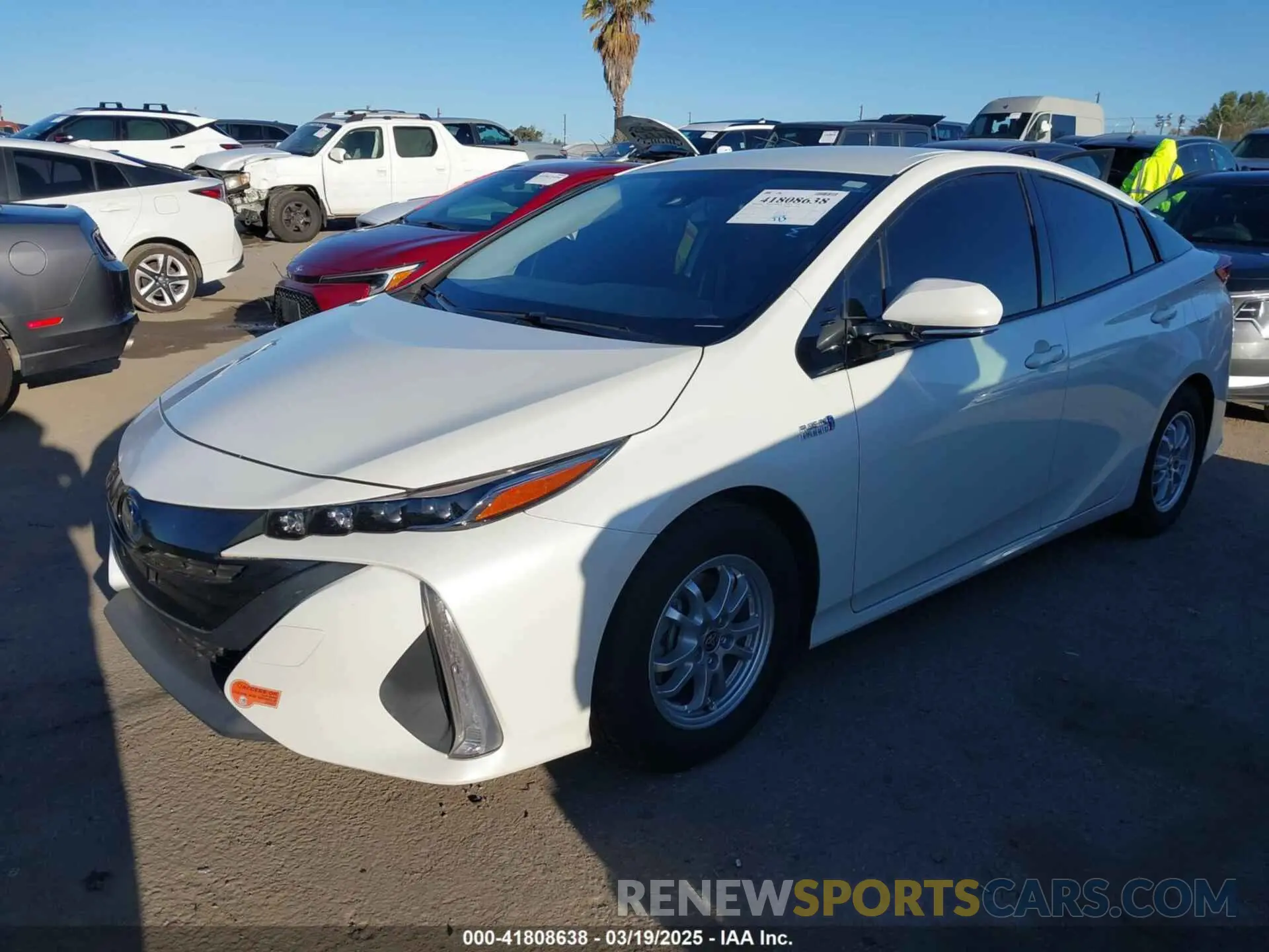 2 Photograph of a damaged car JTDKARFP5L3145861 TOYOTA PRIUS PRIME 2020