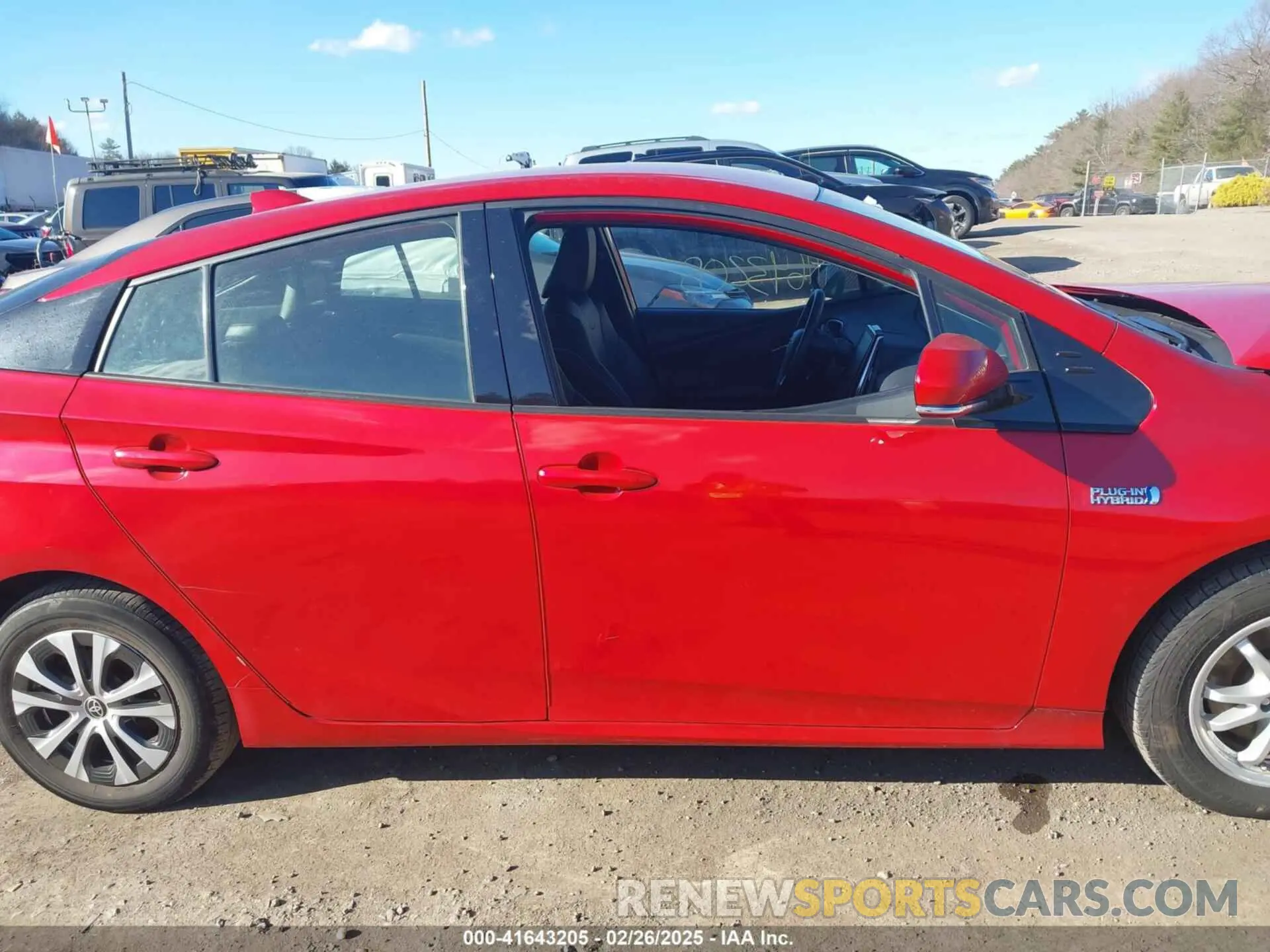 13 Photograph of a damaged car JTDKARFP5L3159534 TOYOTA PRIUS PRIME 2020