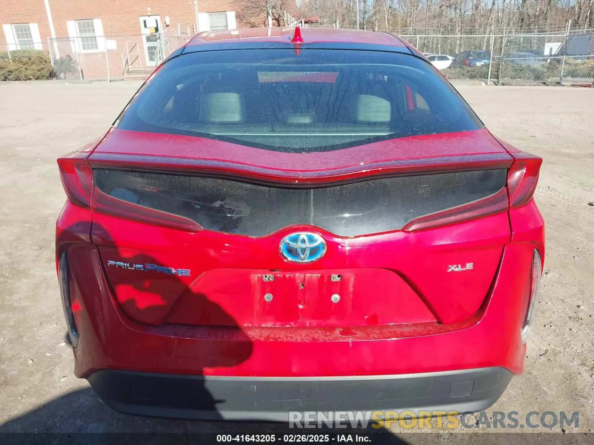 16 Photograph of a damaged car JTDKARFP5L3159534 TOYOTA PRIUS PRIME 2020
