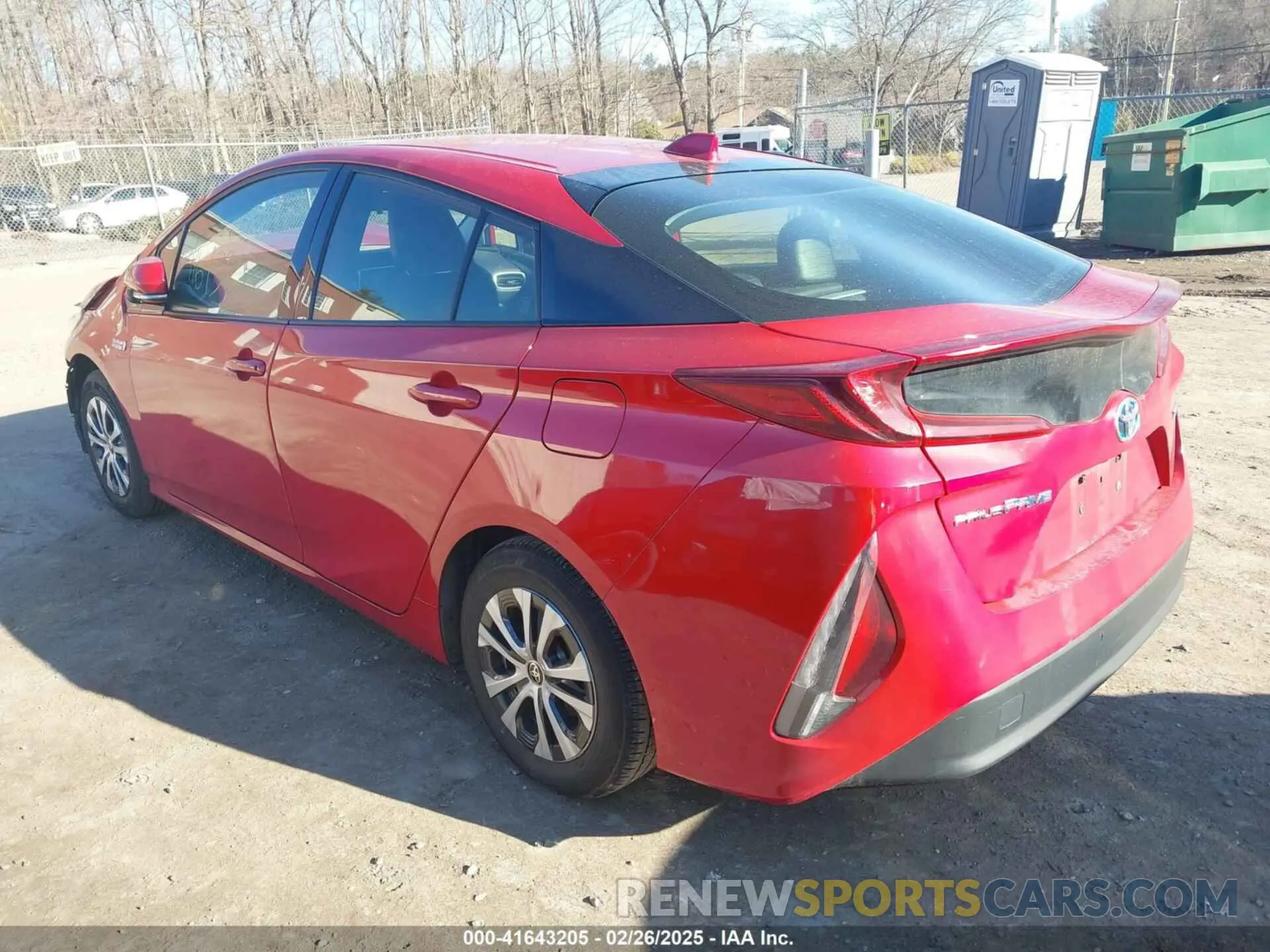 3 Photograph of a damaged car JTDKARFP5L3159534 TOYOTA PRIUS PRIME 2020