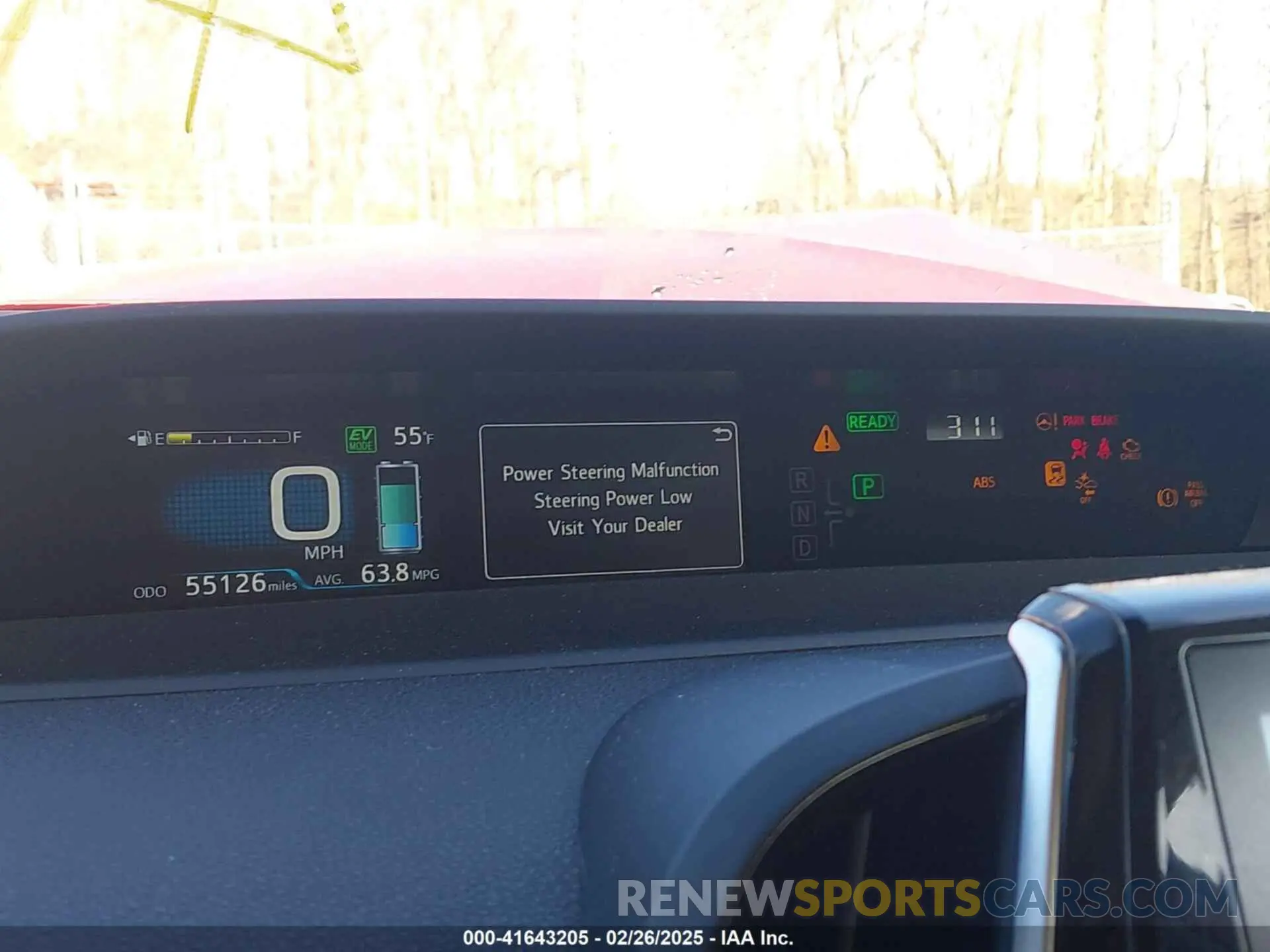 7 Photograph of a damaged car JTDKARFP5L3159534 TOYOTA PRIUS PRIME 2020