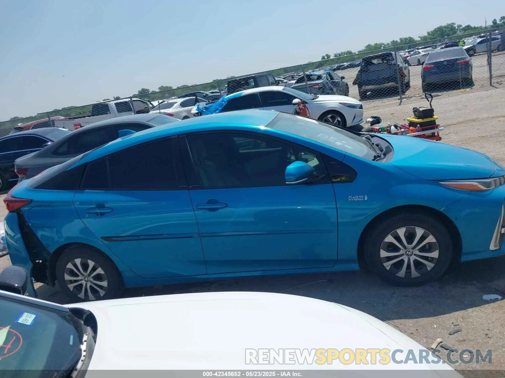 13 Photograph of a damaged car JTDKARFP6L3140488 TOYOTA PRIUS PRIME 2020