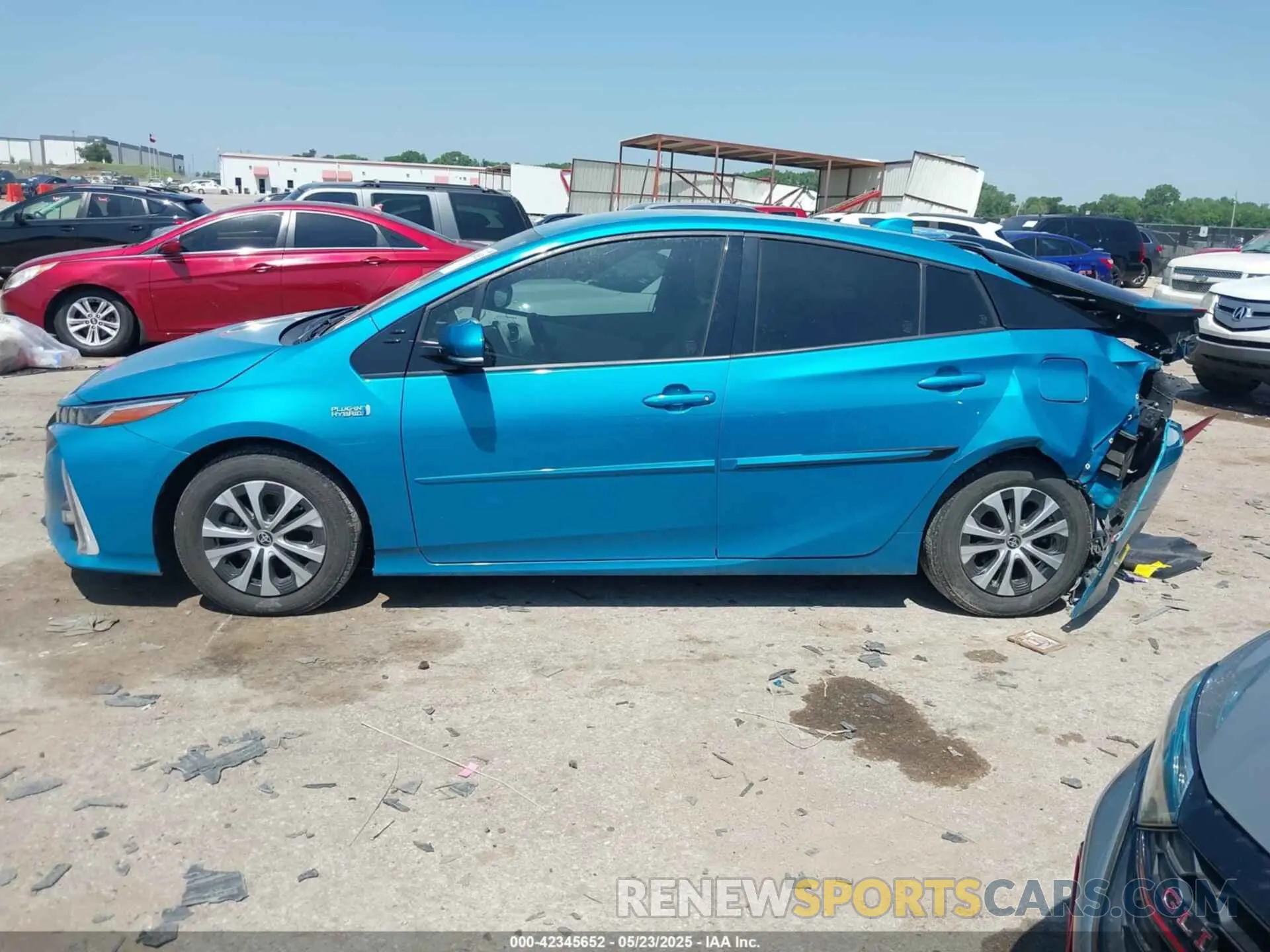14 Photograph of a damaged car JTDKARFP6L3140488 TOYOTA PRIUS PRIME 2020