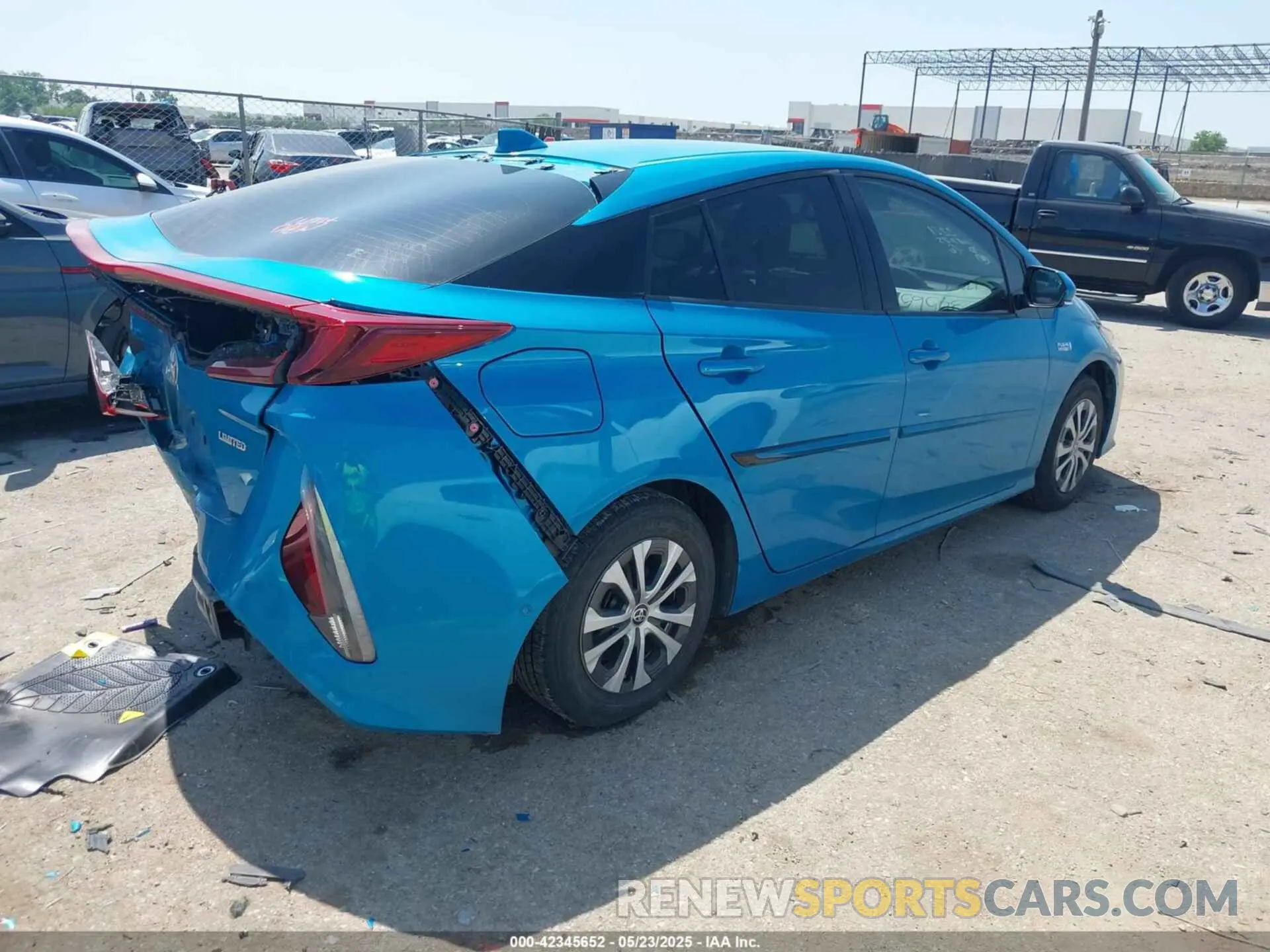 4 Photograph of a damaged car JTDKARFP6L3140488 TOYOTA PRIUS PRIME 2020