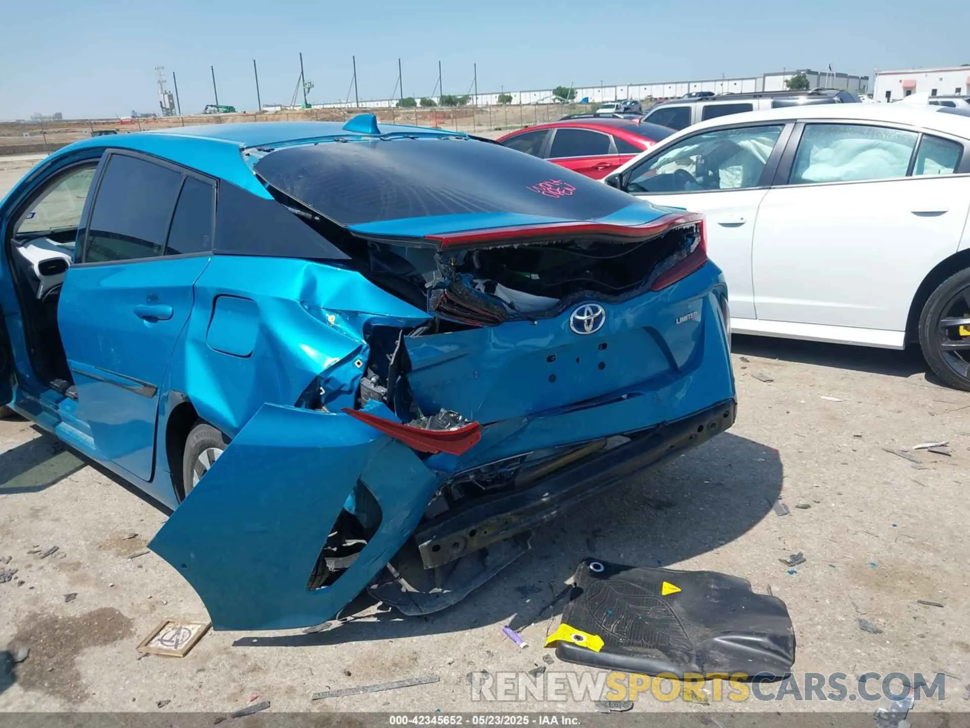 6 Photograph of a damaged car JTDKARFP6L3140488 TOYOTA PRIUS PRIME 2020