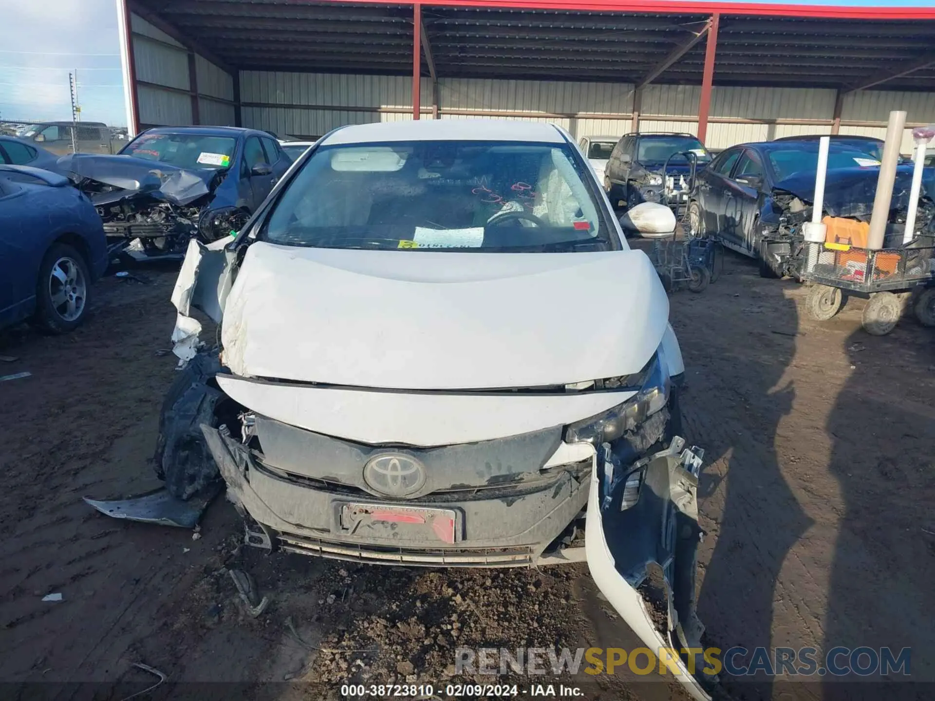 12 Photograph of a damaged car JTDKARFP6L3142077 TOYOTA PRIUS PRIME 2020