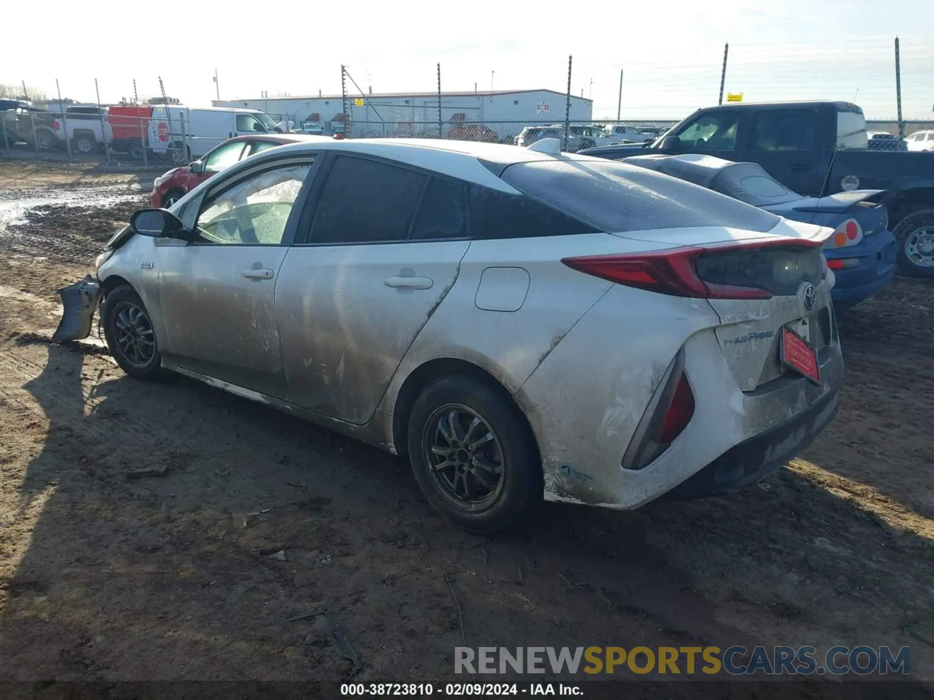 3 Photograph of a damaged car JTDKARFP6L3142077 TOYOTA PRIUS PRIME 2020
