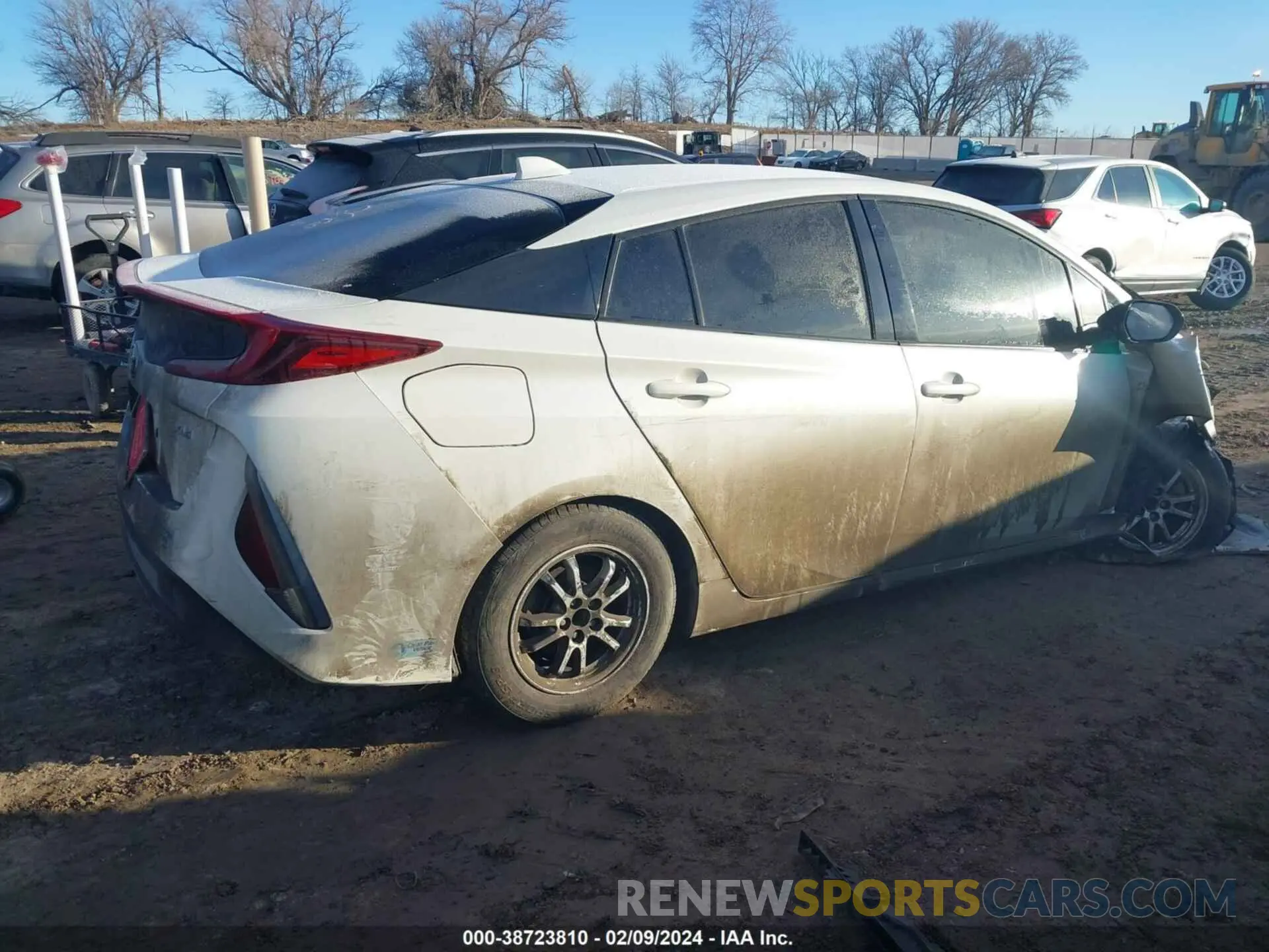4 Photograph of a damaged car JTDKARFP6L3142077 TOYOTA PRIUS PRIME 2020