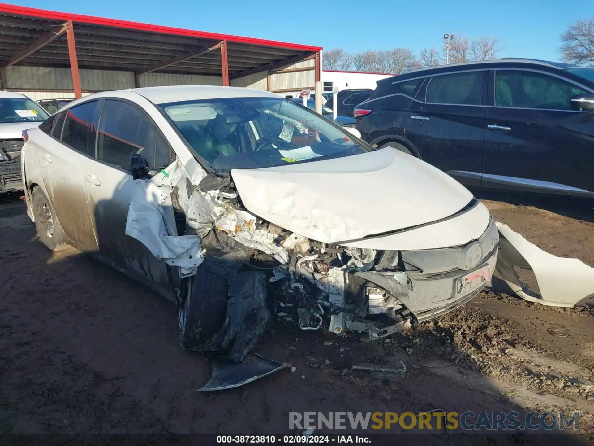 6 Photograph of a damaged car JTDKARFP6L3142077 TOYOTA PRIUS PRIME 2020