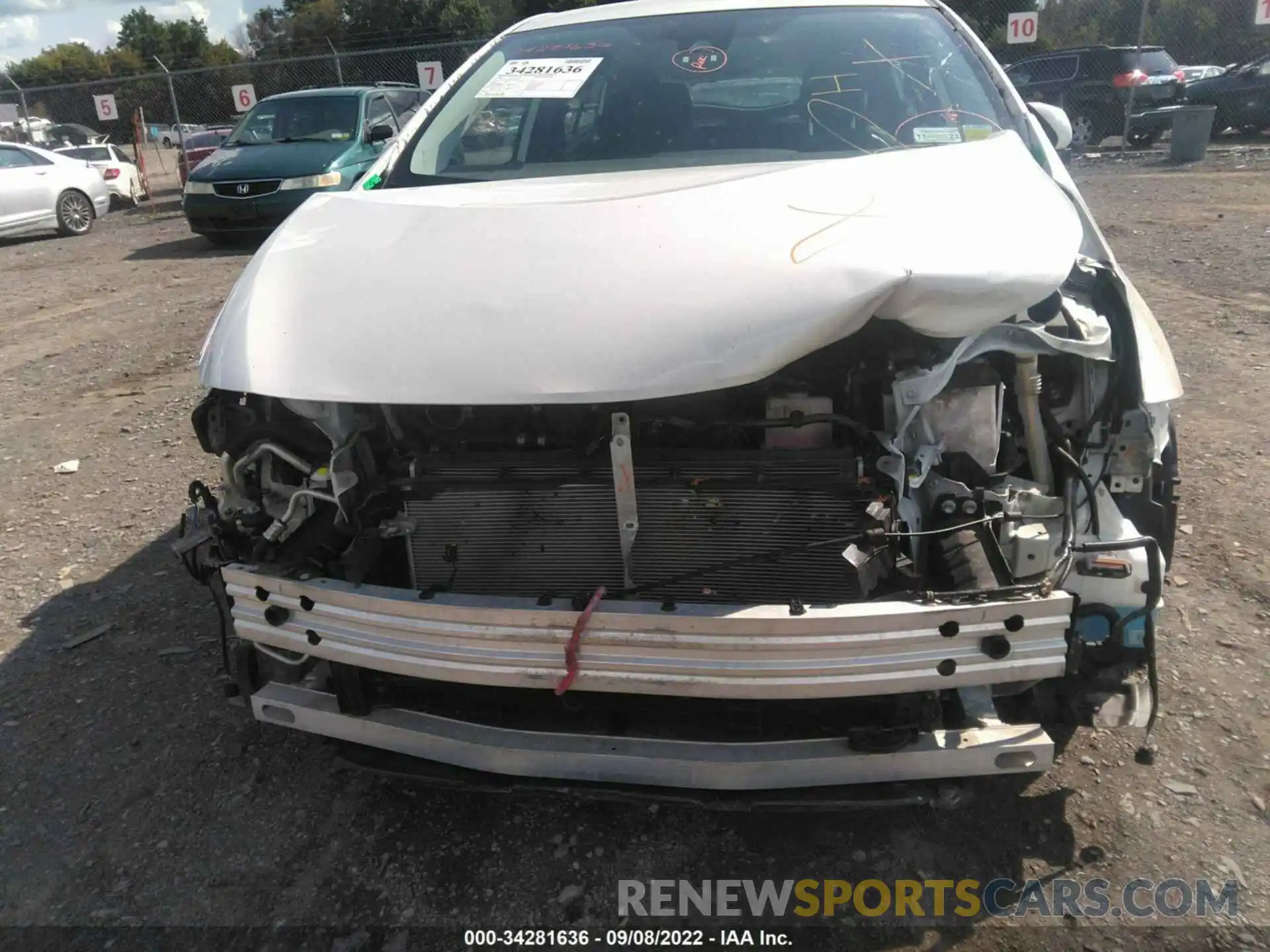 6 Photograph of a damaged car JTDKARFP6L3144041 TOYOTA PRIUS PRIME 2020