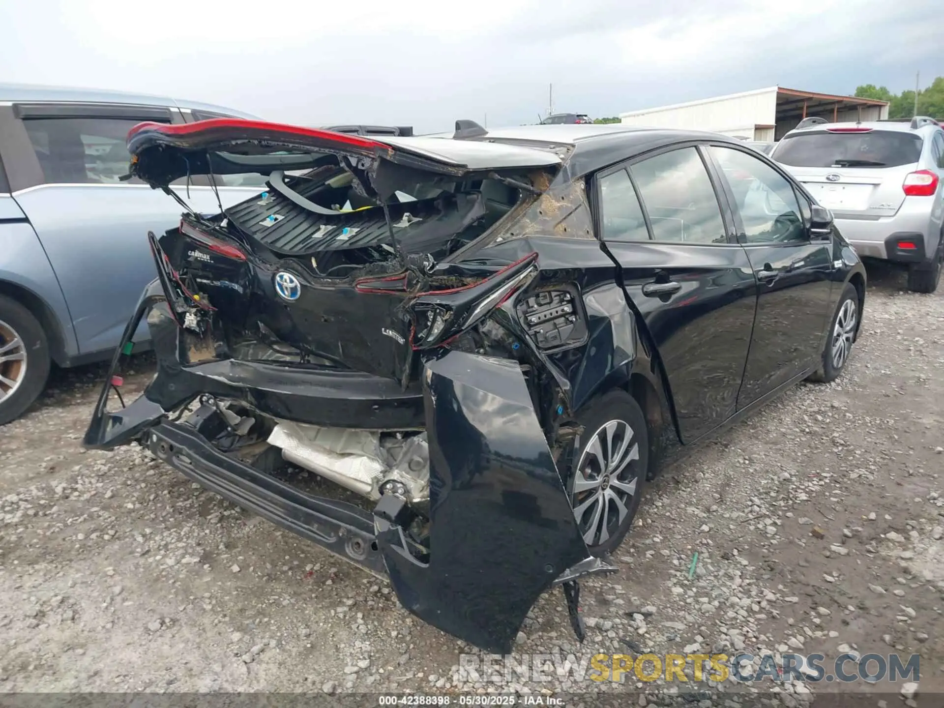 4 Photograph of a damaged car JTDKARFP6L3144377 TOYOTA PRIUS PRIME 2020