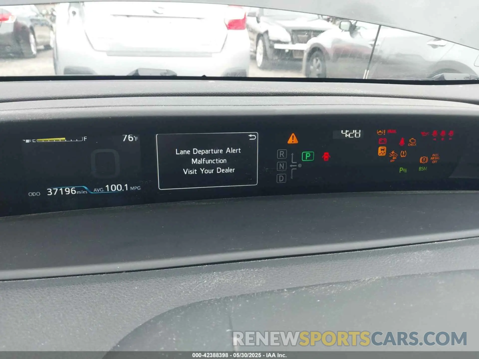 7 Photograph of a damaged car JTDKARFP6L3144377 TOYOTA PRIUS PRIME 2020