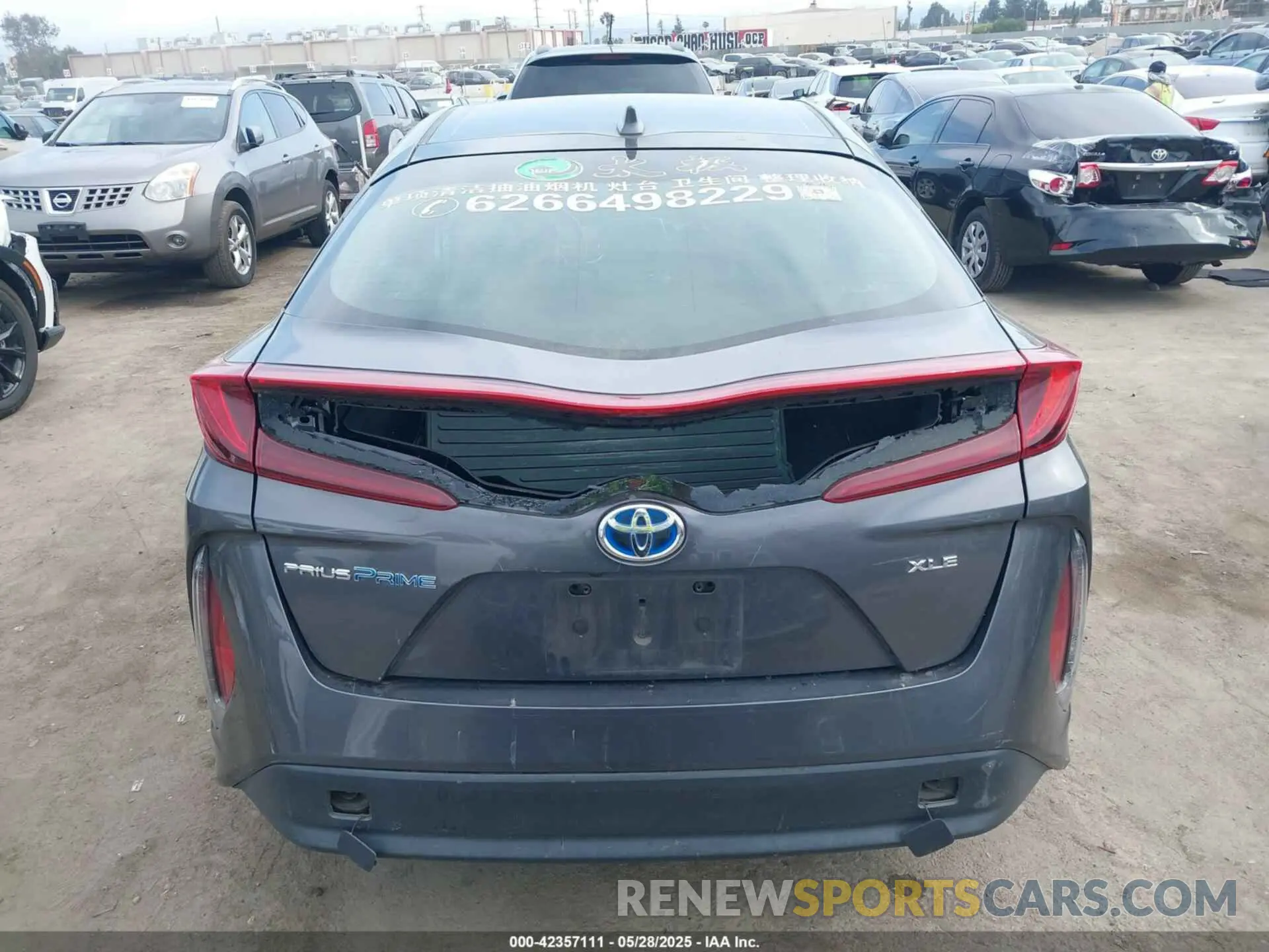 16 Photograph of a damaged car JTDKARFP6L3153192 TOYOTA PRIUS PRIME 2020