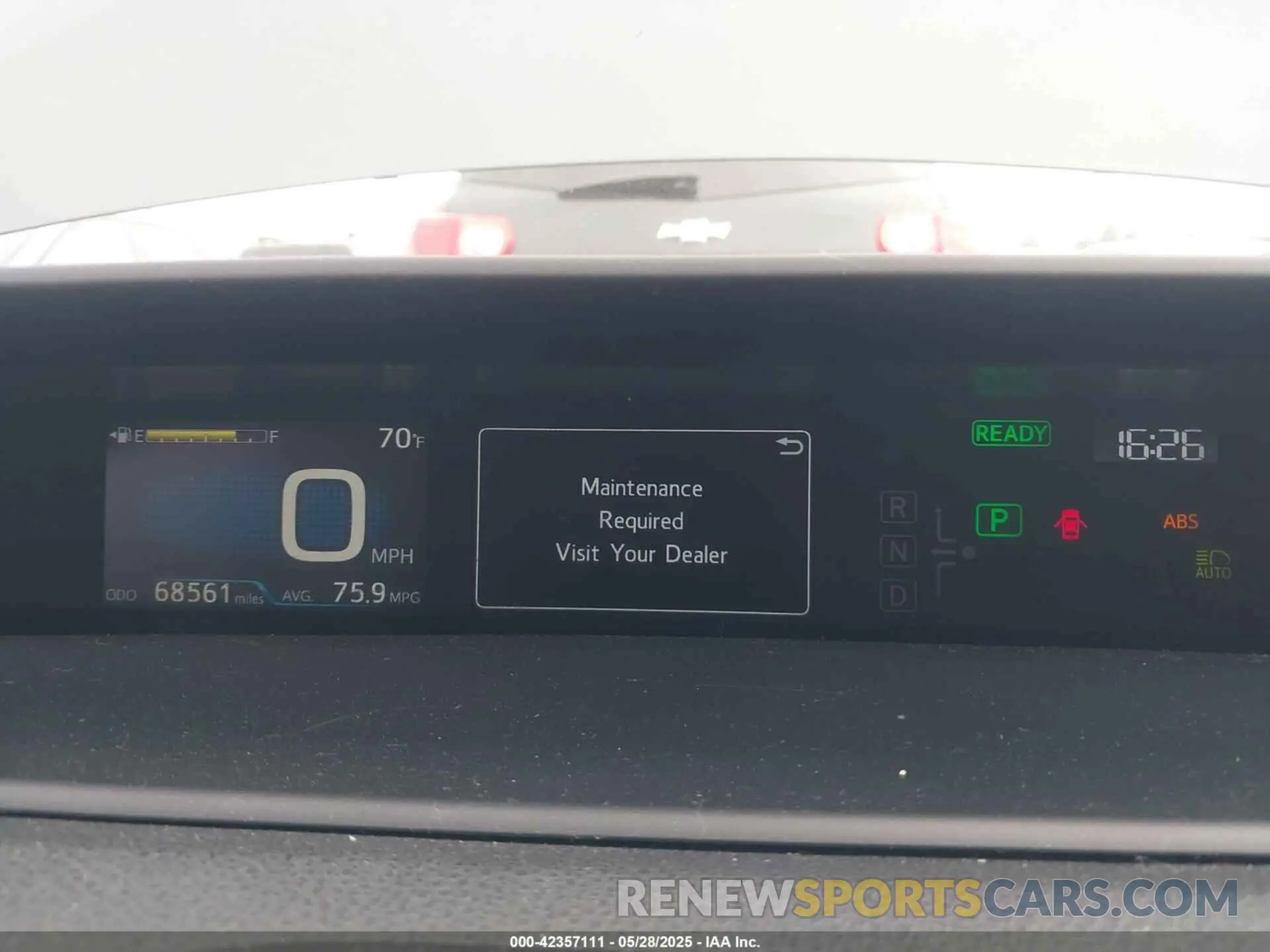 7 Photograph of a damaged car JTDKARFP6L3153192 TOYOTA PRIUS PRIME 2020