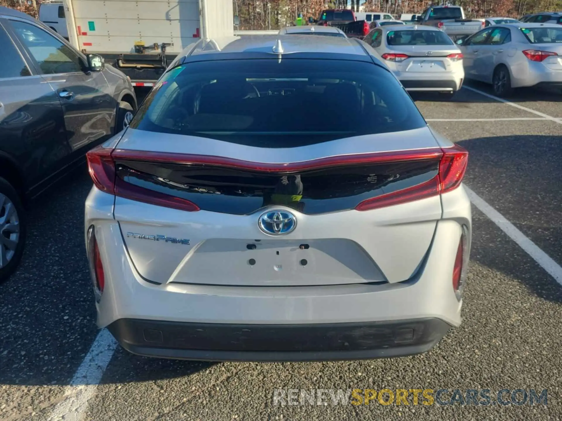 2 Photograph of a damaged car JTDKARFP7L3147403 TOYOTA PRIUS PRIME 2020