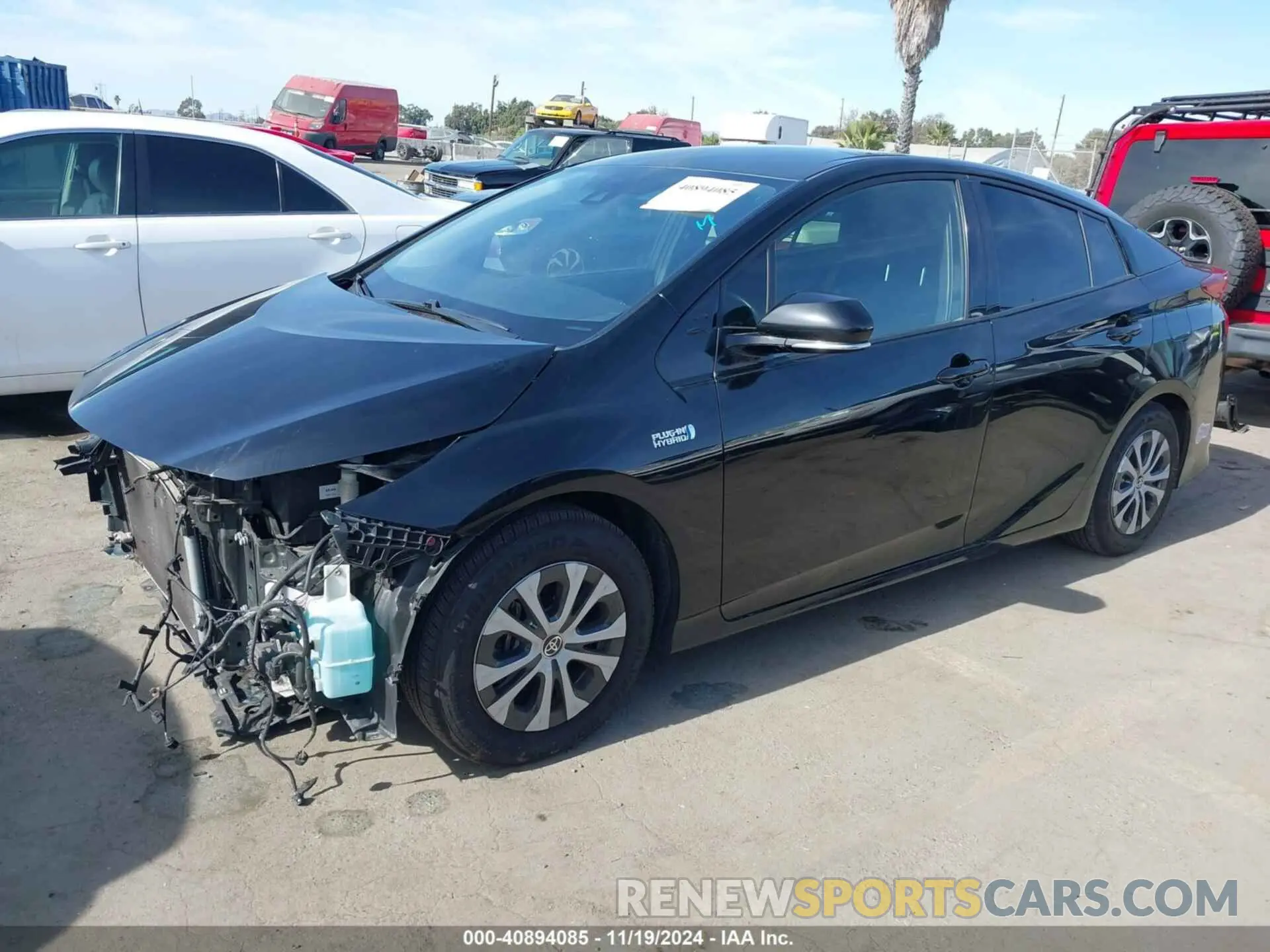 2 Photograph of a damaged car JTDKARFP8L3129573 TOYOTA PRIUS PRIME 2020