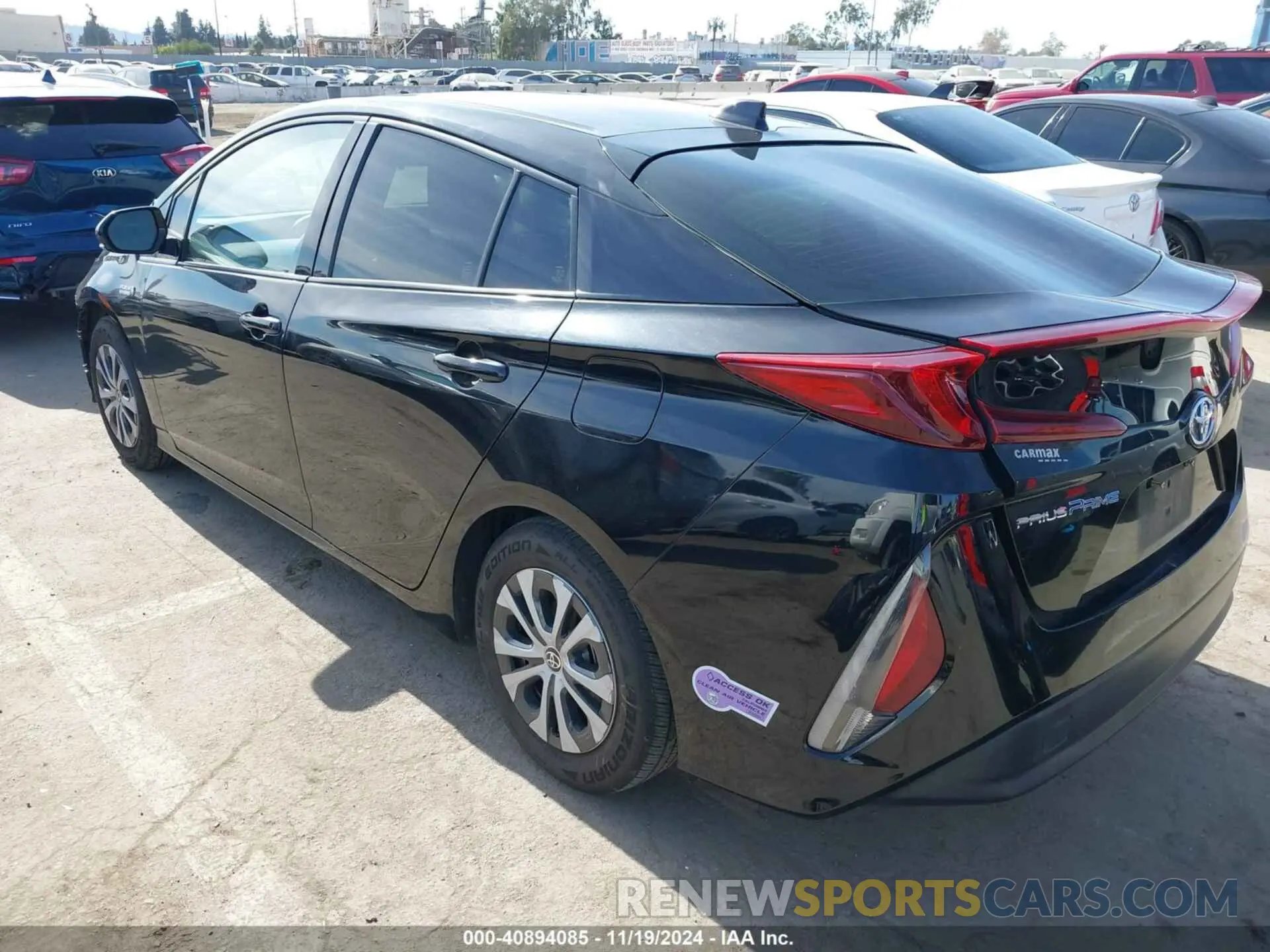 3 Photograph of a damaged car JTDKARFP8L3129573 TOYOTA PRIUS PRIME 2020