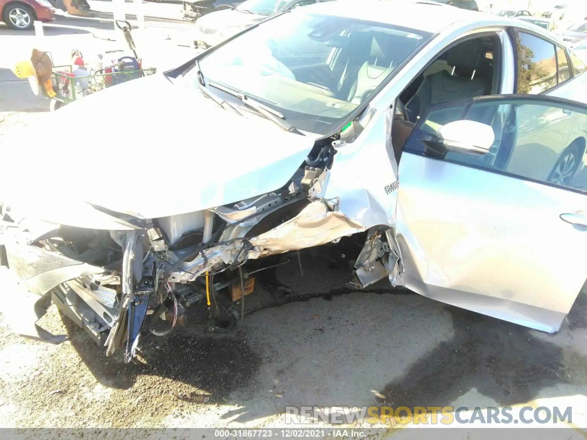 6 Photograph of a damaged car JTDKARFP8L3138242 TOYOTA PRIUS PRIME 2020