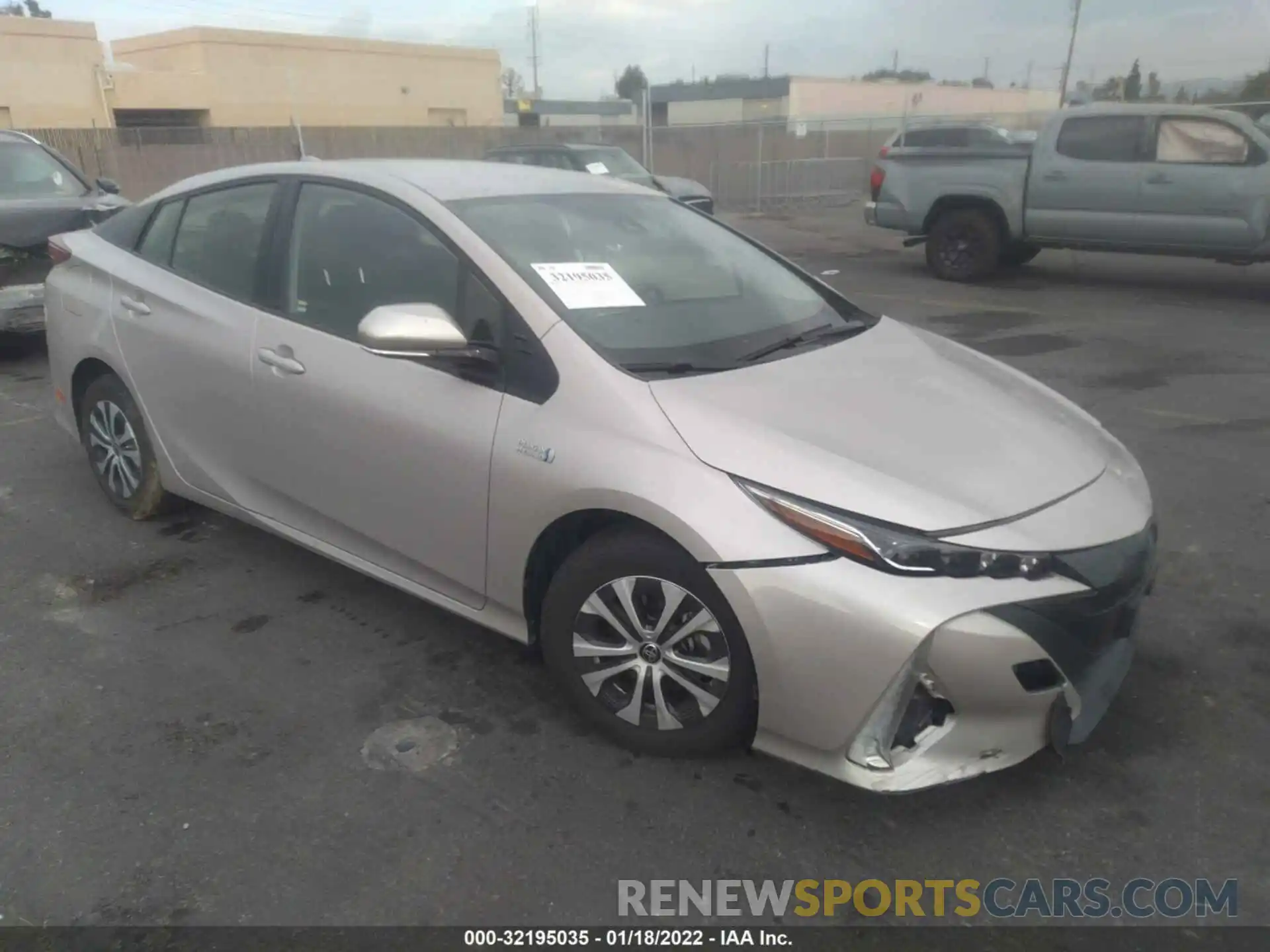 1 Photograph of a damaged car JTDKARFP8L3141240 TOYOTA PRIUS PRIME 2020