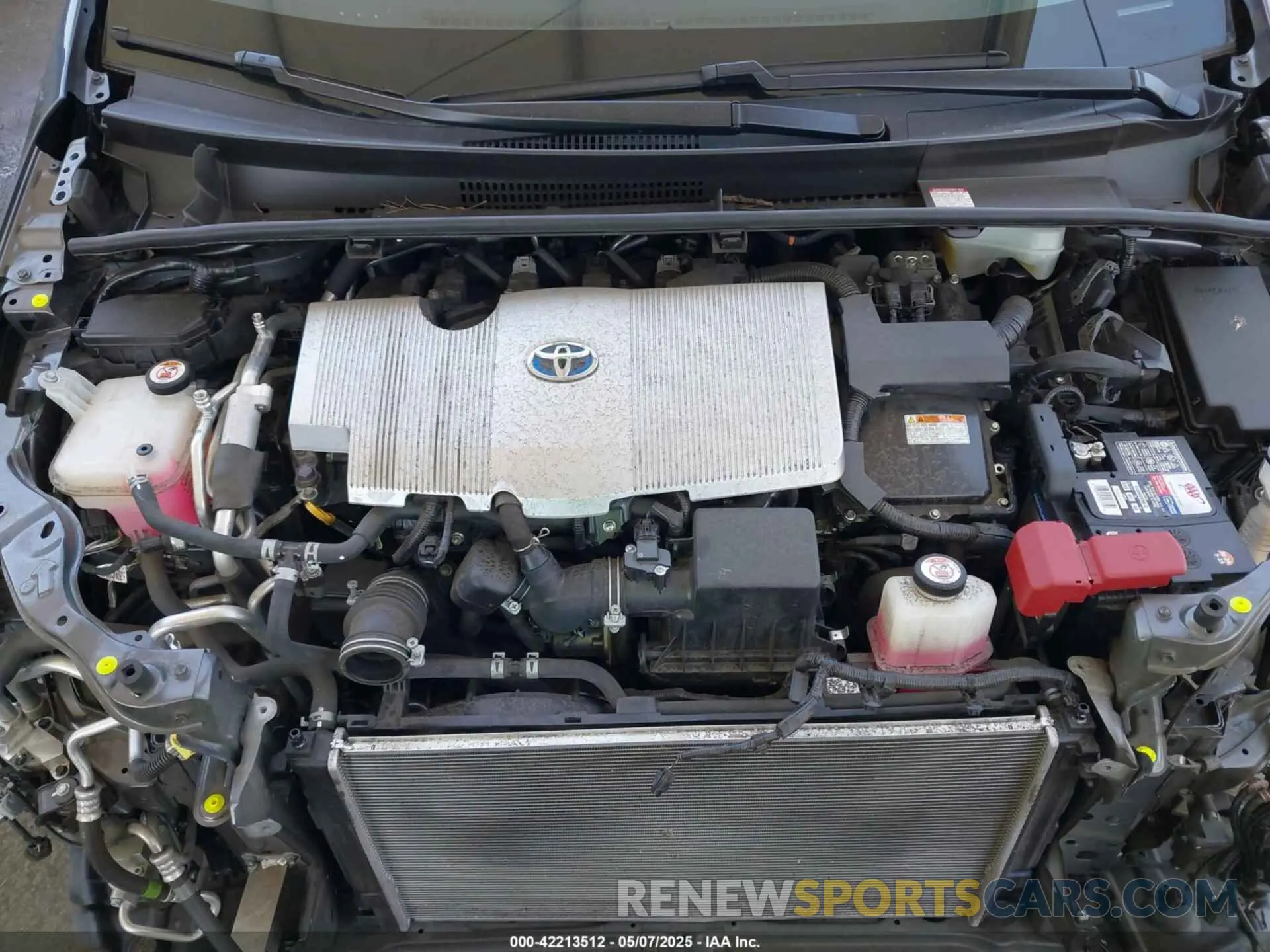 10 Photograph of a damaged car JTDKARFP8L3143375 TOYOTA PRIUS PRIME 2020