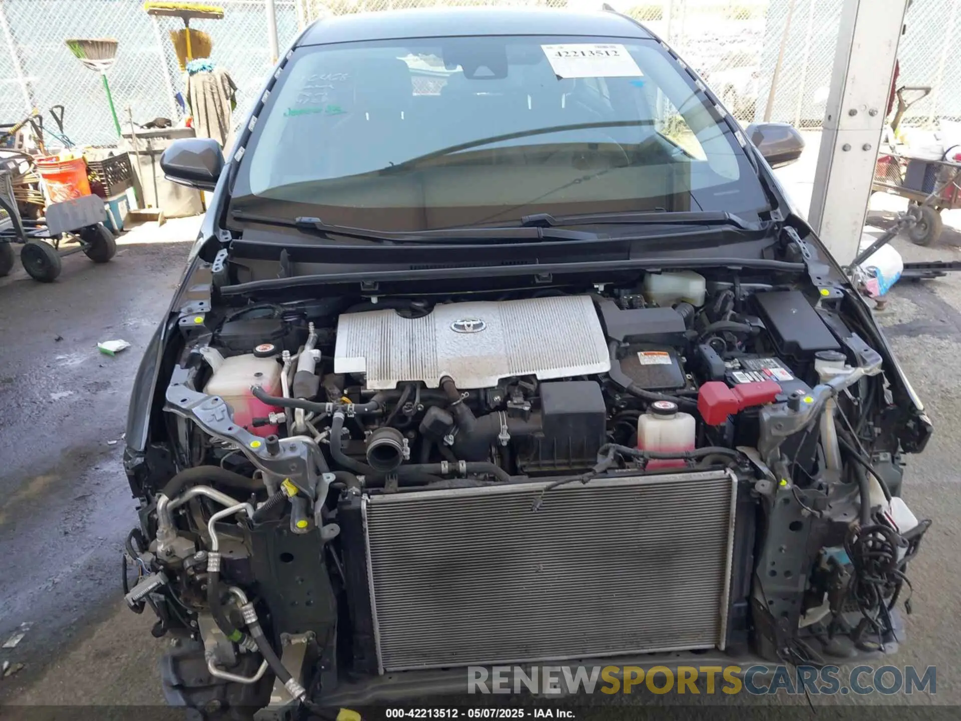 13 Photograph of a damaged car JTDKARFP8L3143375 TOYOTA PRIUS PRIME 2020
