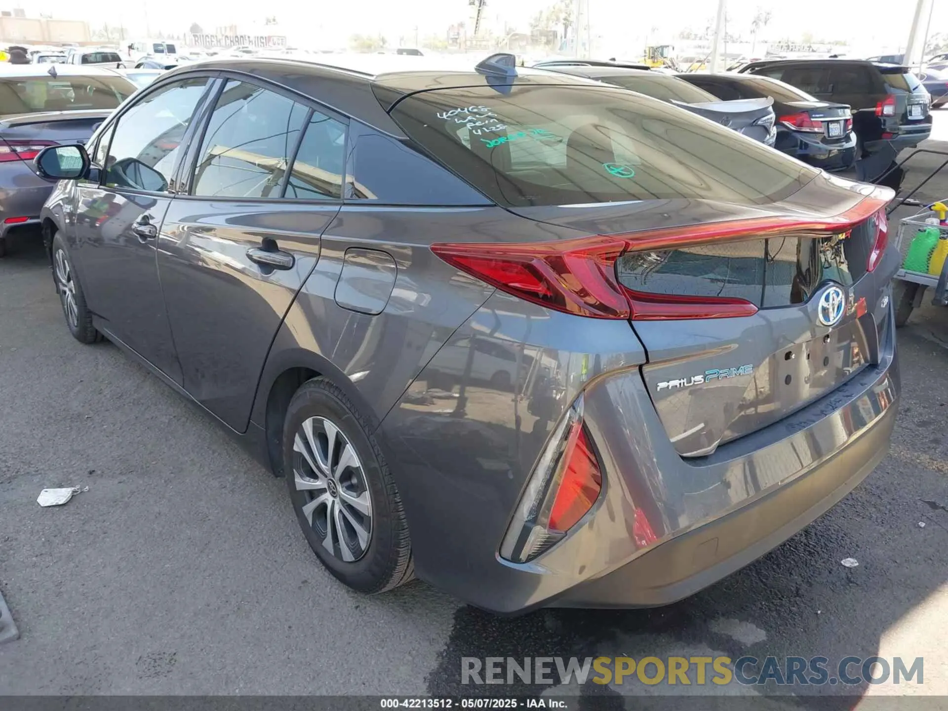 3 Photograph of a damaged car JTDKARFP8L3143375 TOYOTA PRIUS PRIME 2020